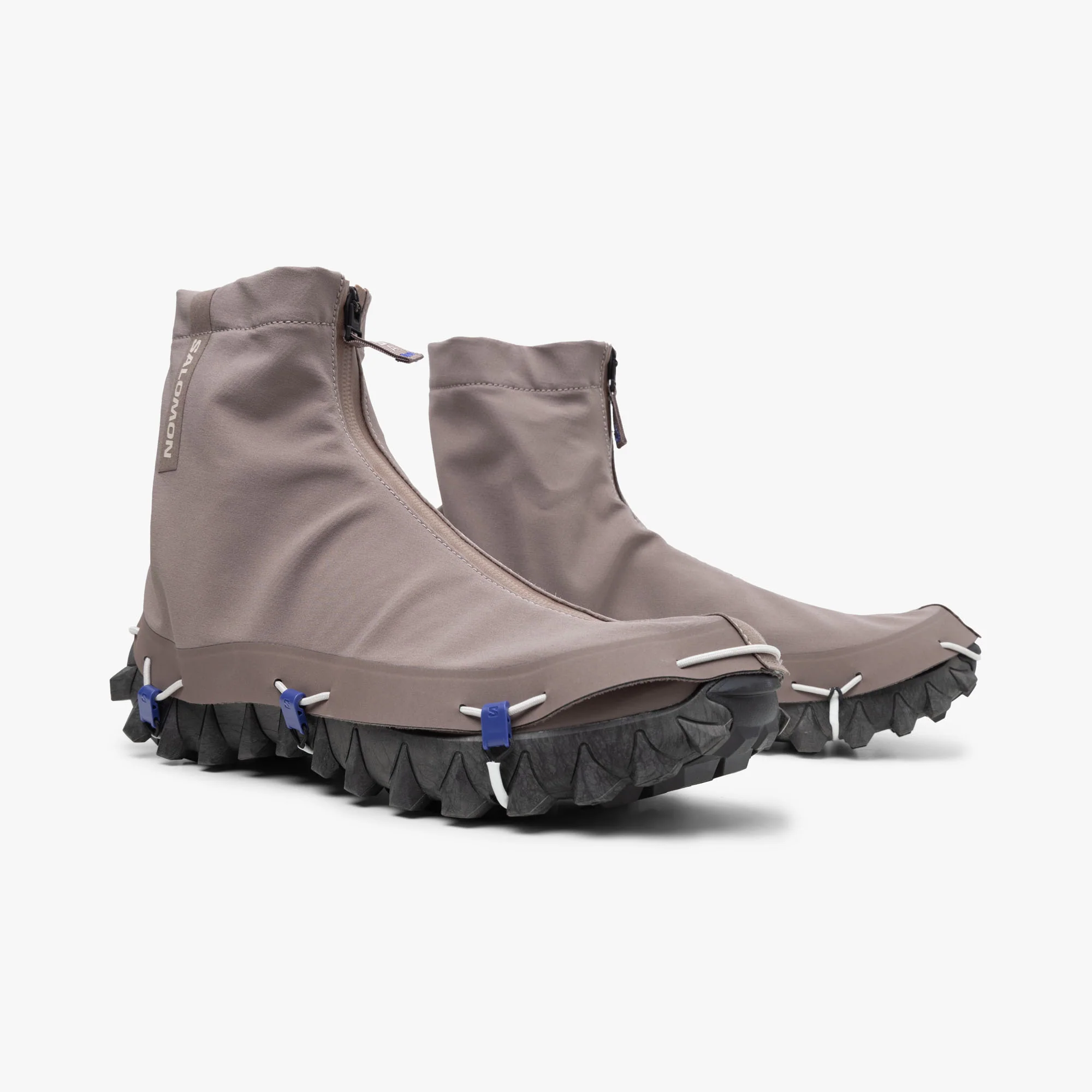 Salomon Snowclog Advanced Iron / Silver Cloud / Clematis Blue - Image 3