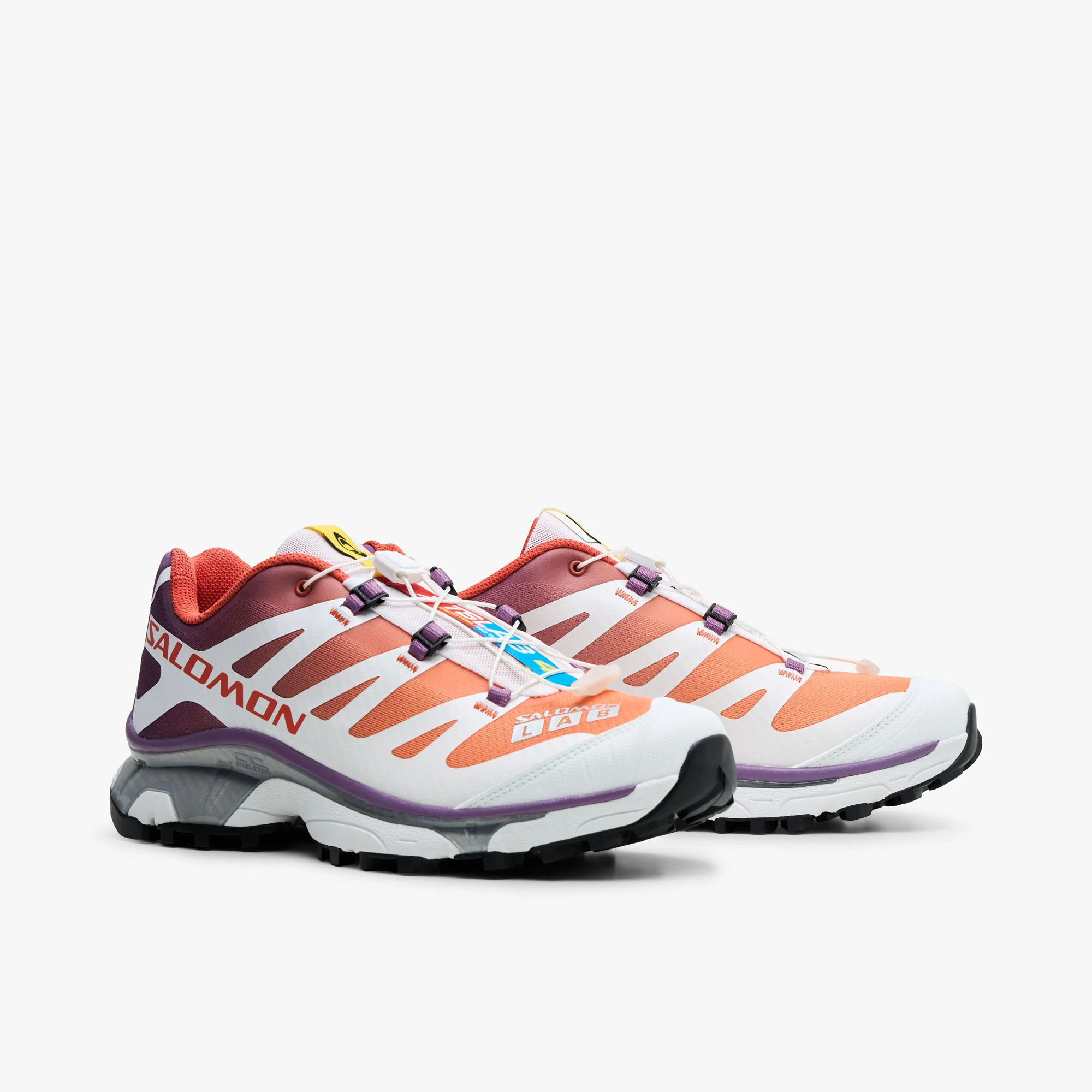 Salomon XT-4 OG White / Nectarine - Concord Grape - Image 2