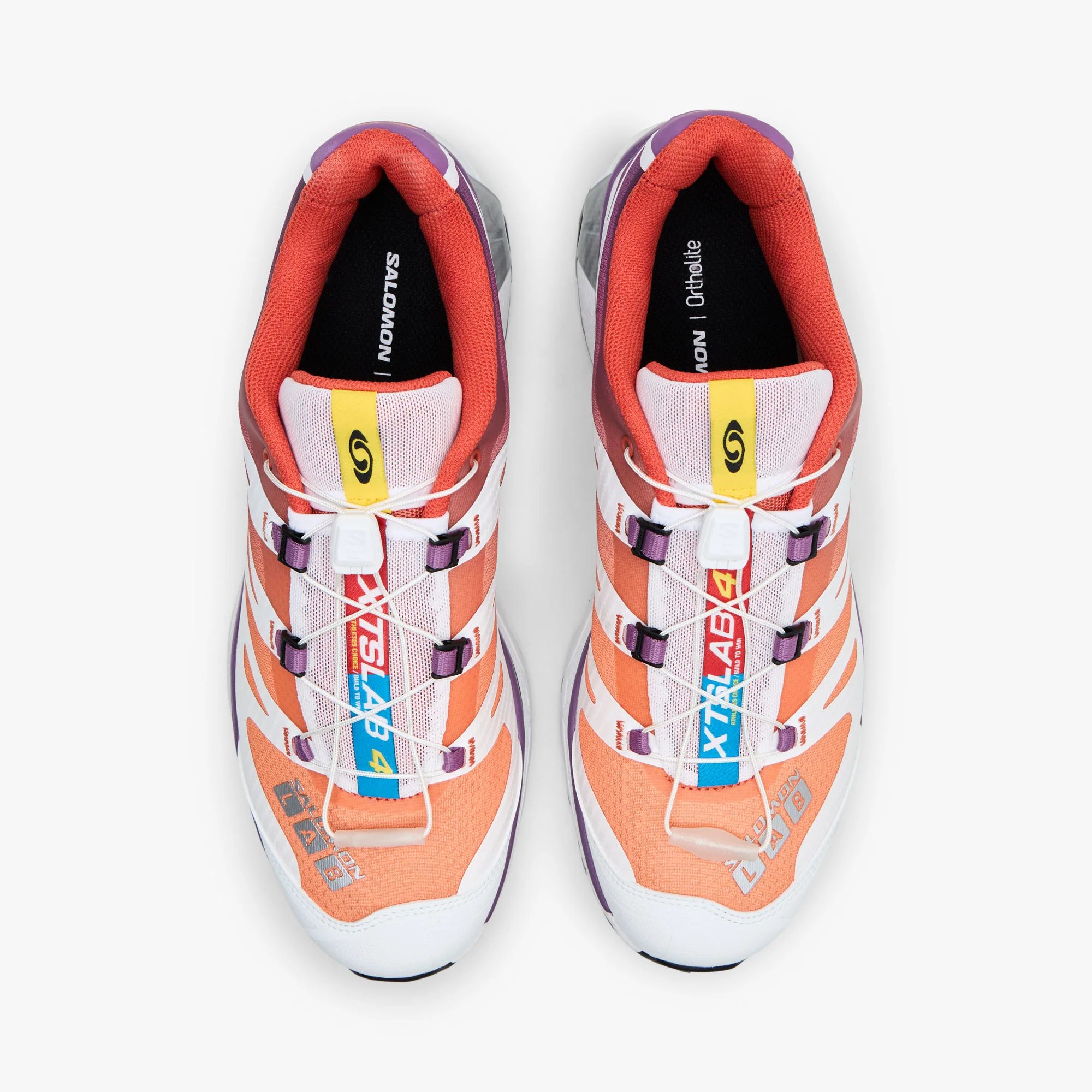 Salomon XT-4 OG White / Nectarine - Concord Grape - Image 4