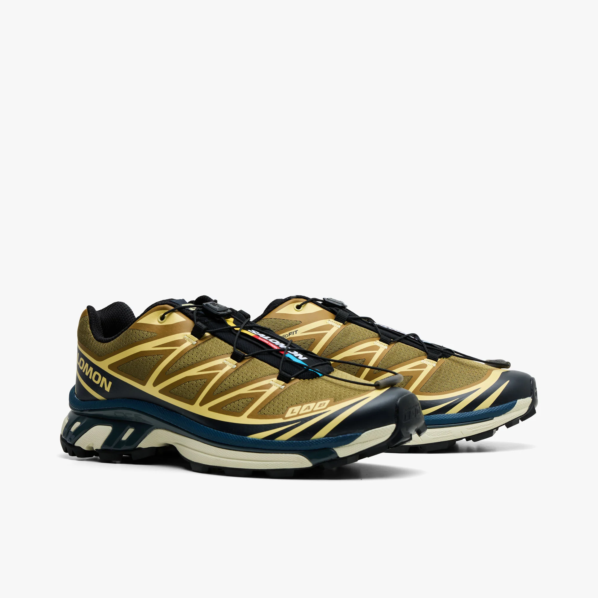 Salomon XT-6 Brilliant Olive / Dark Navy - Image 2