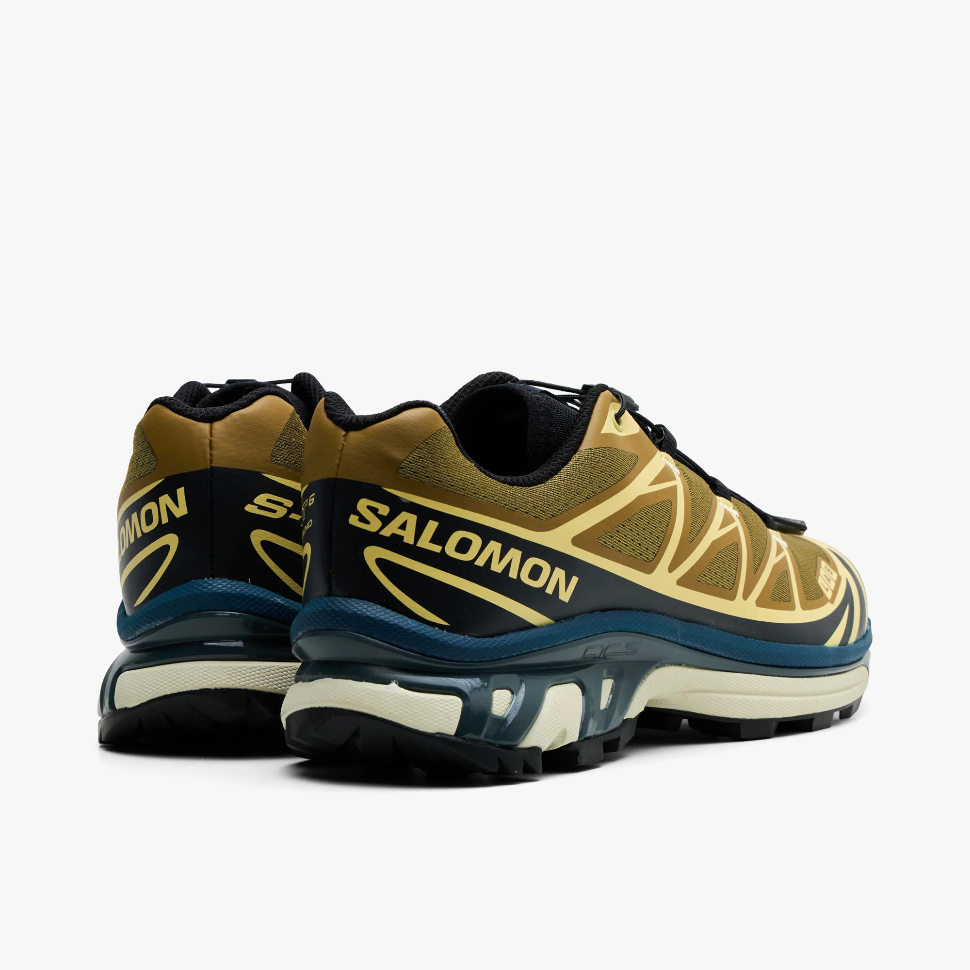 Salomon XT-6 Brilliant Olive / Dark Navy - Image 3