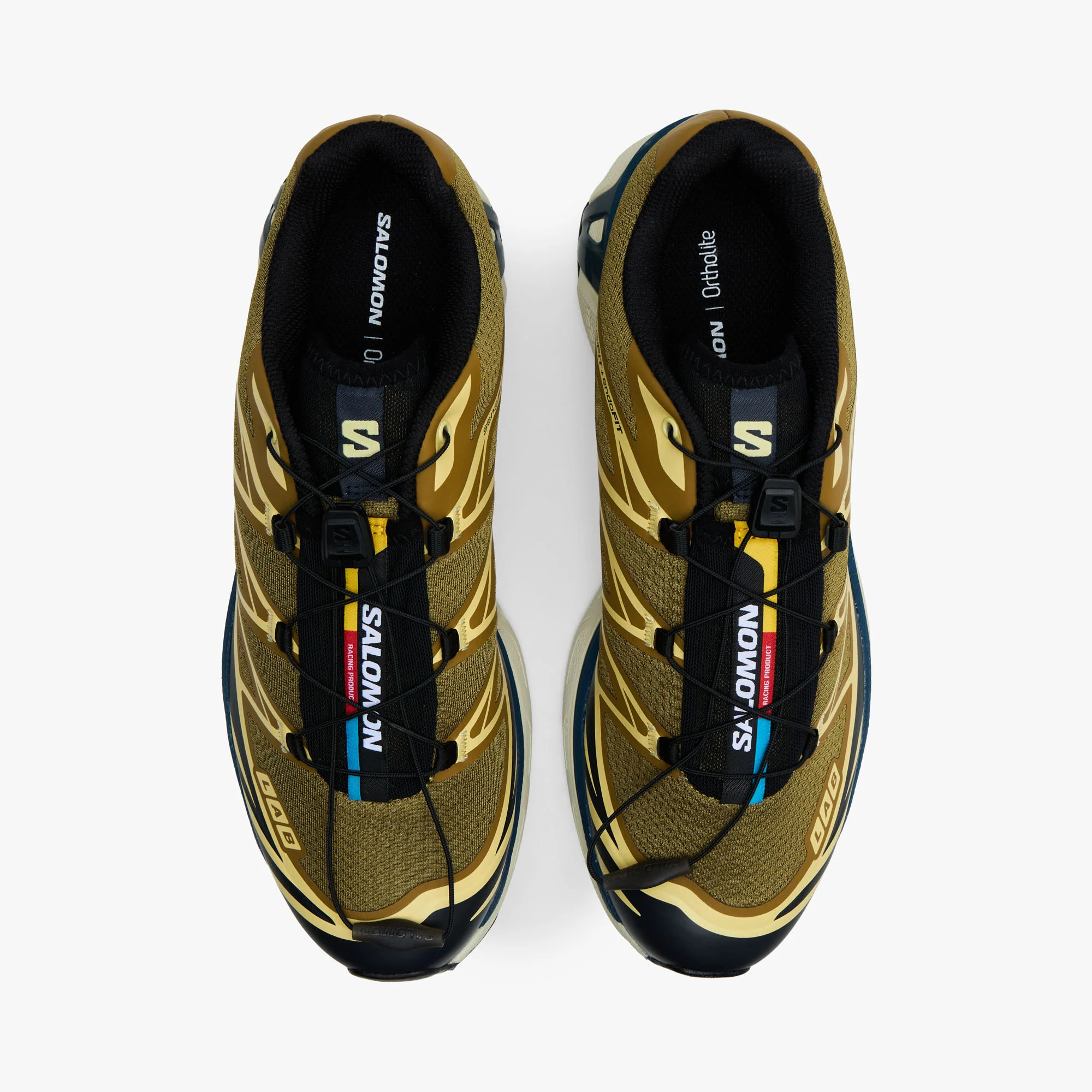 Salomon XT-6 Brilliant Olive / Dark Navy - Image 4