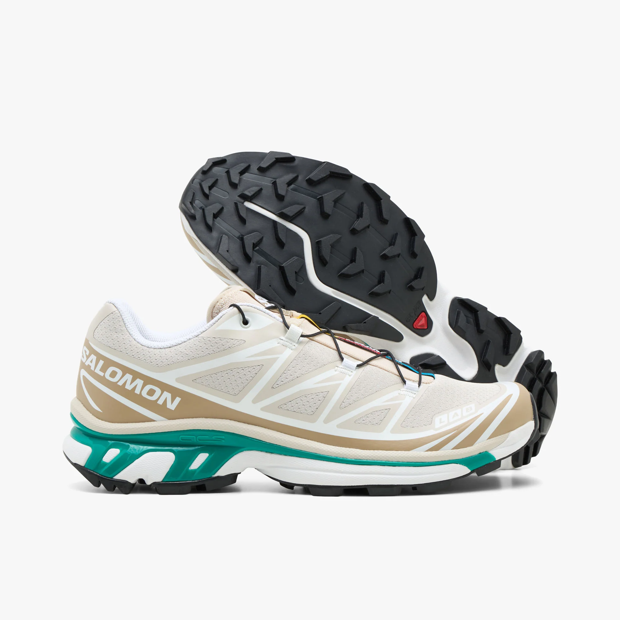 Salomon XT-6 Rainy Day / Chinchilla - Dynasty Green - Image 2