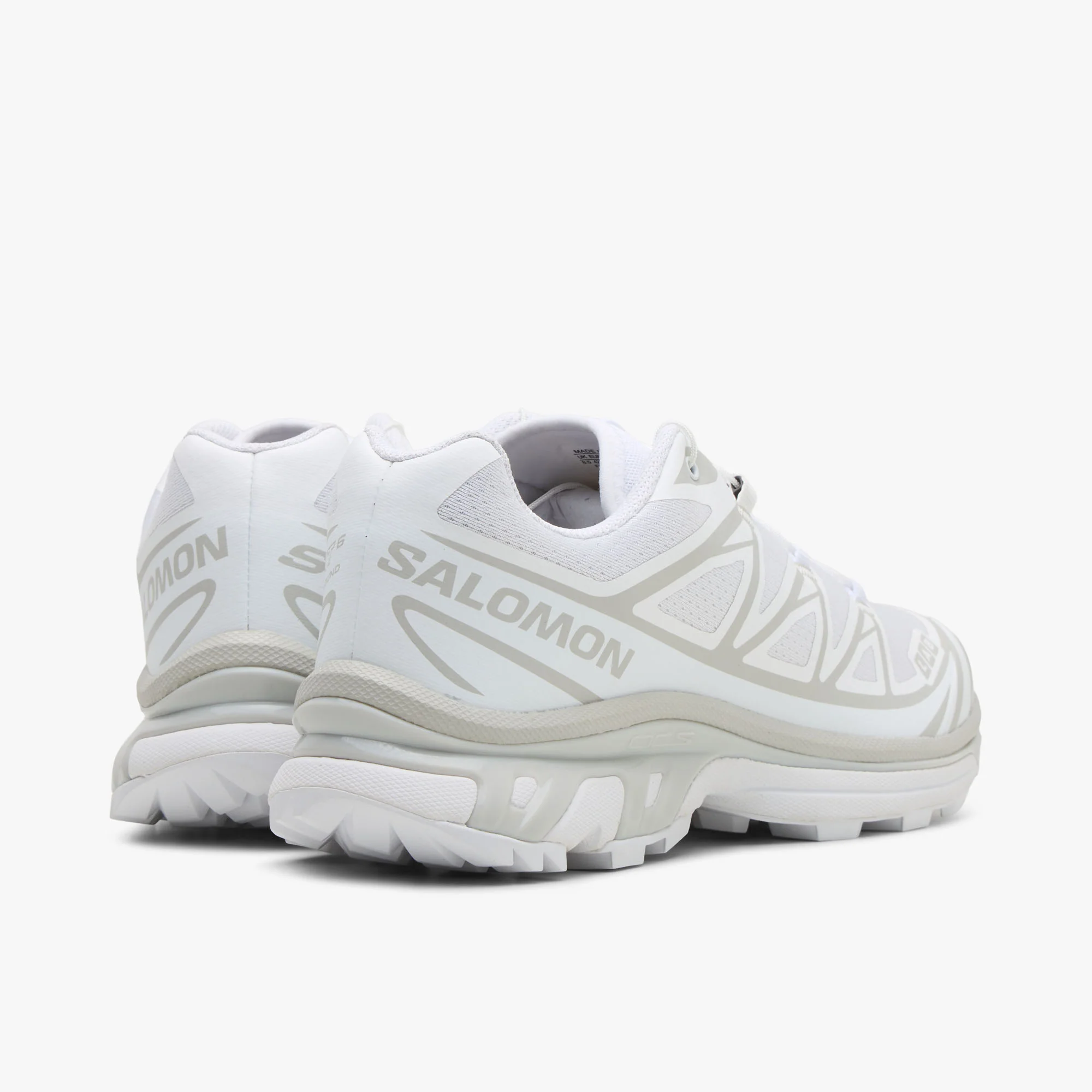 Salomon XT-6 White / White - Lunar Rock - Image 4