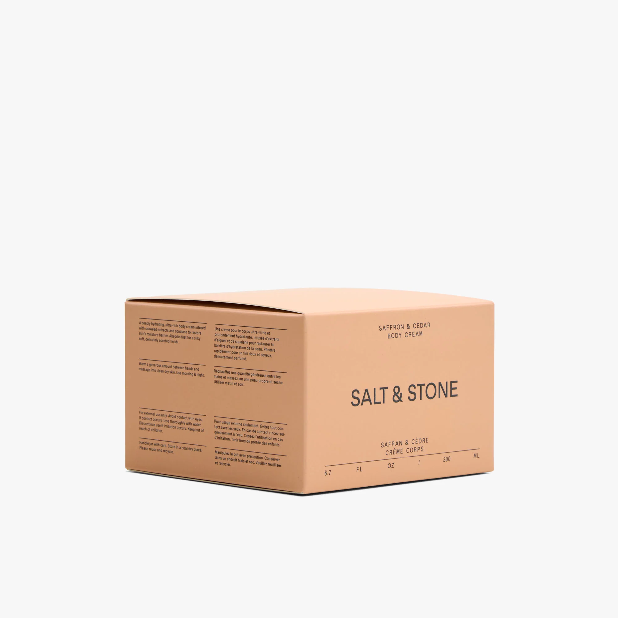 SALT & STONE Body Cream / Saffron & Cedar - Image 6