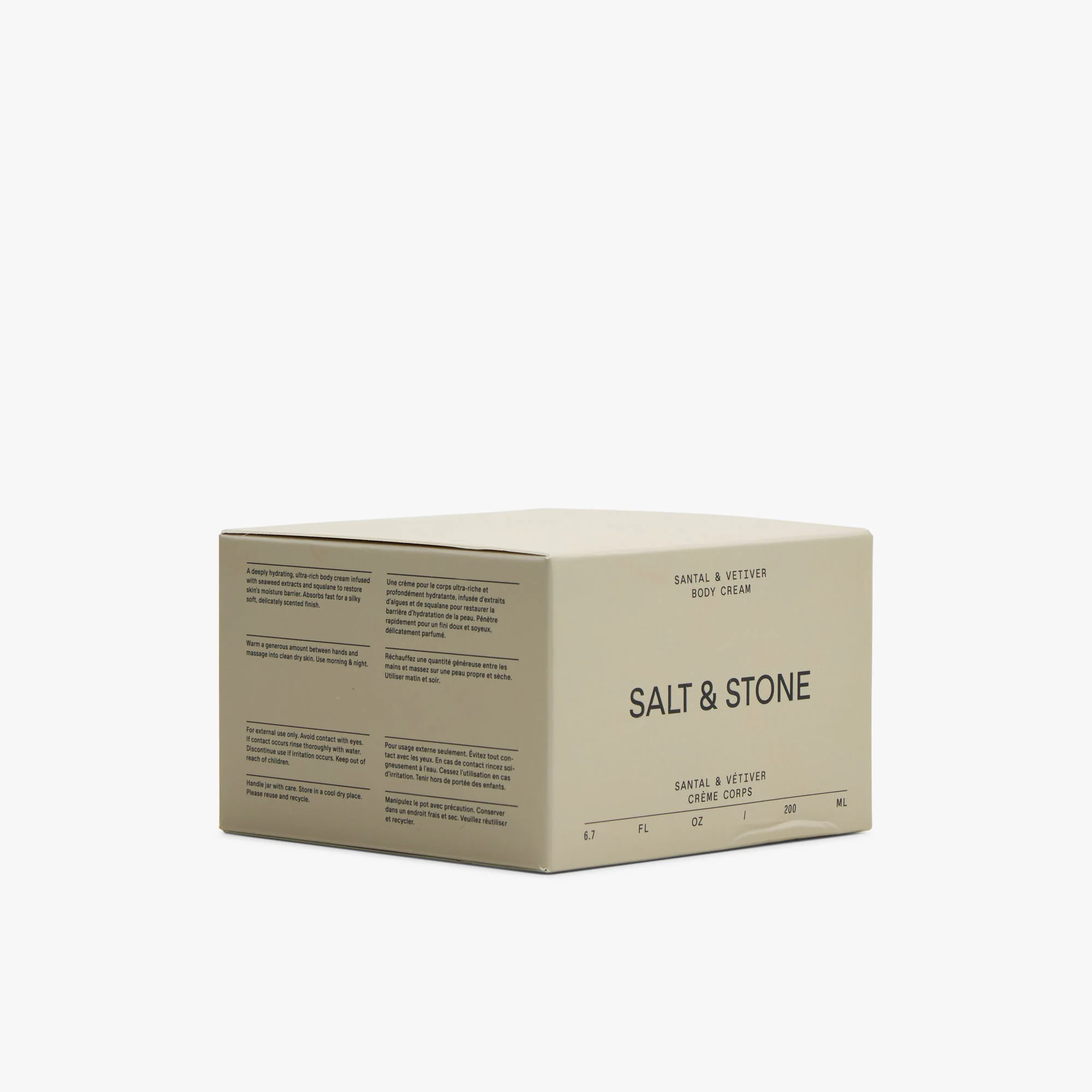SALT & STONE Body Cream / Santal & Vetiver - Image 6