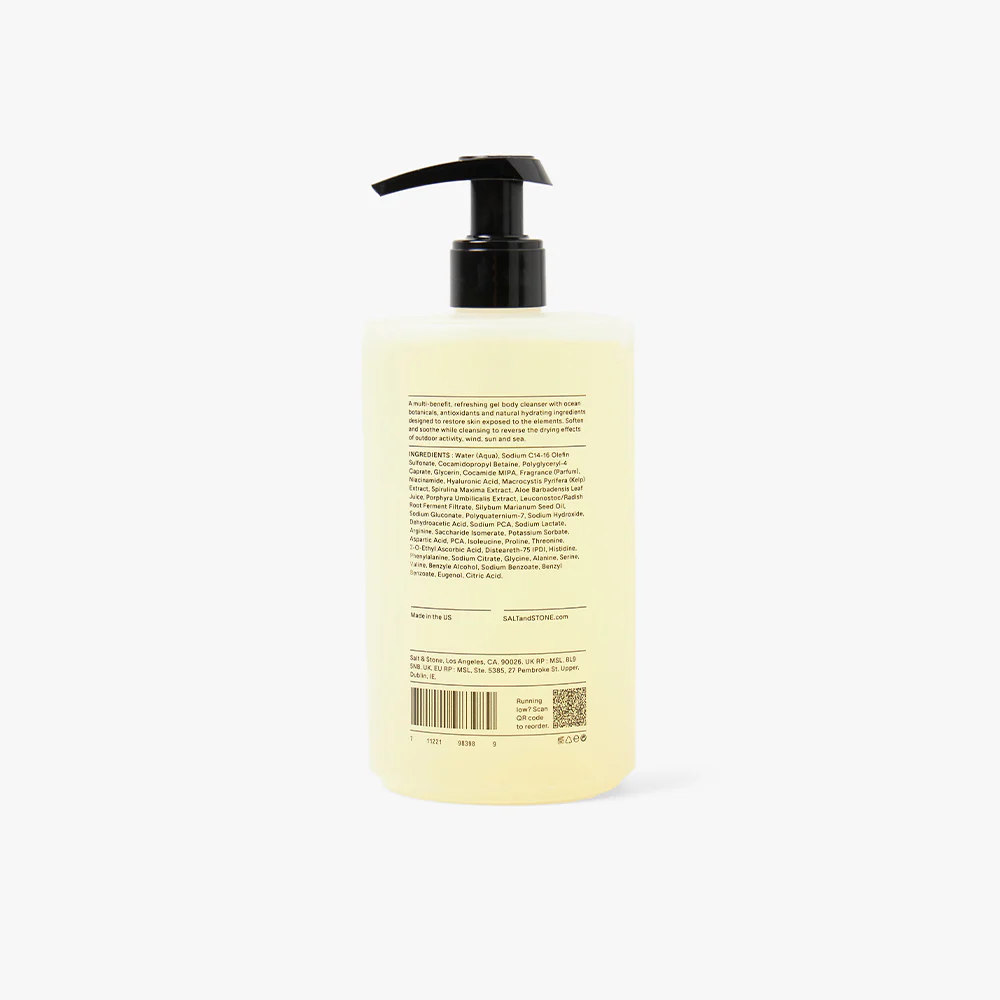SALT & STONE Body Wash / Black Rose & Oud - Image 2