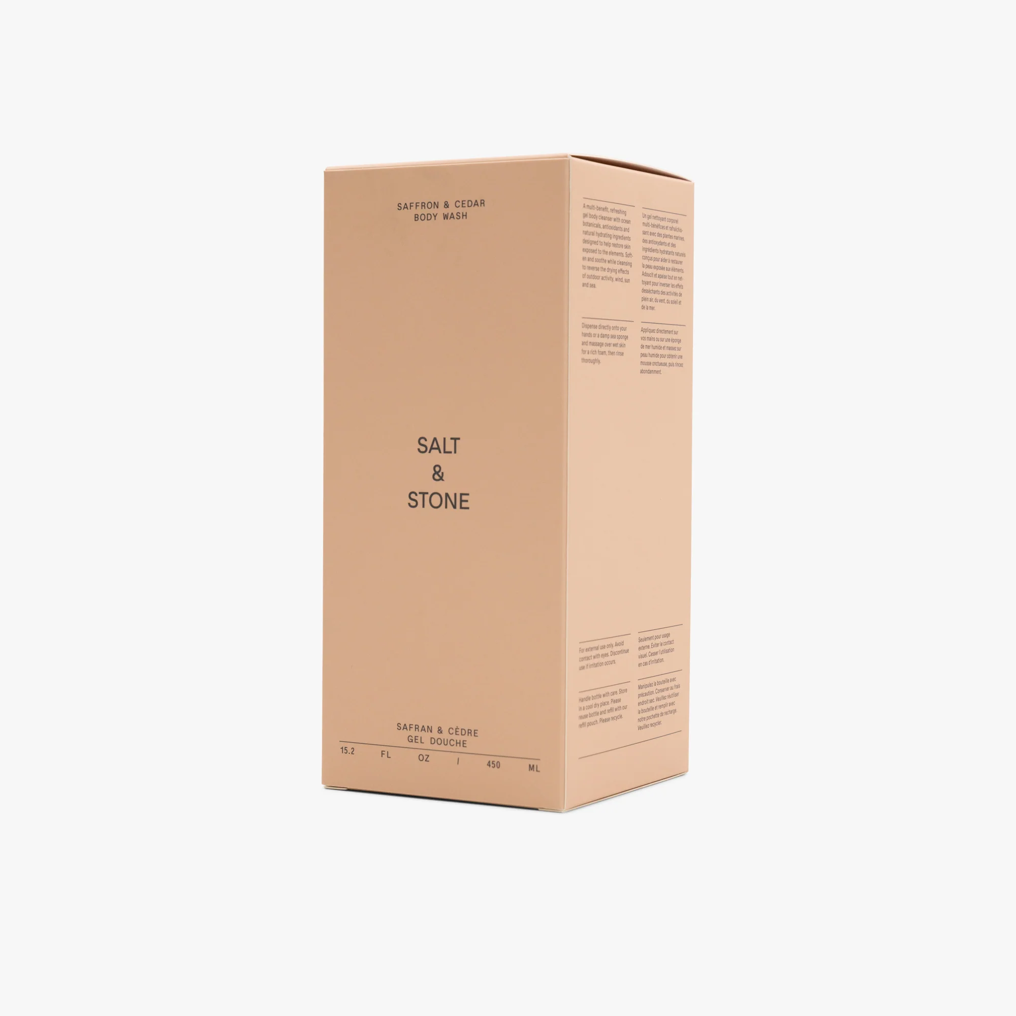 Salt & Stone Body Wash / Saffron & Cedar - Image 5