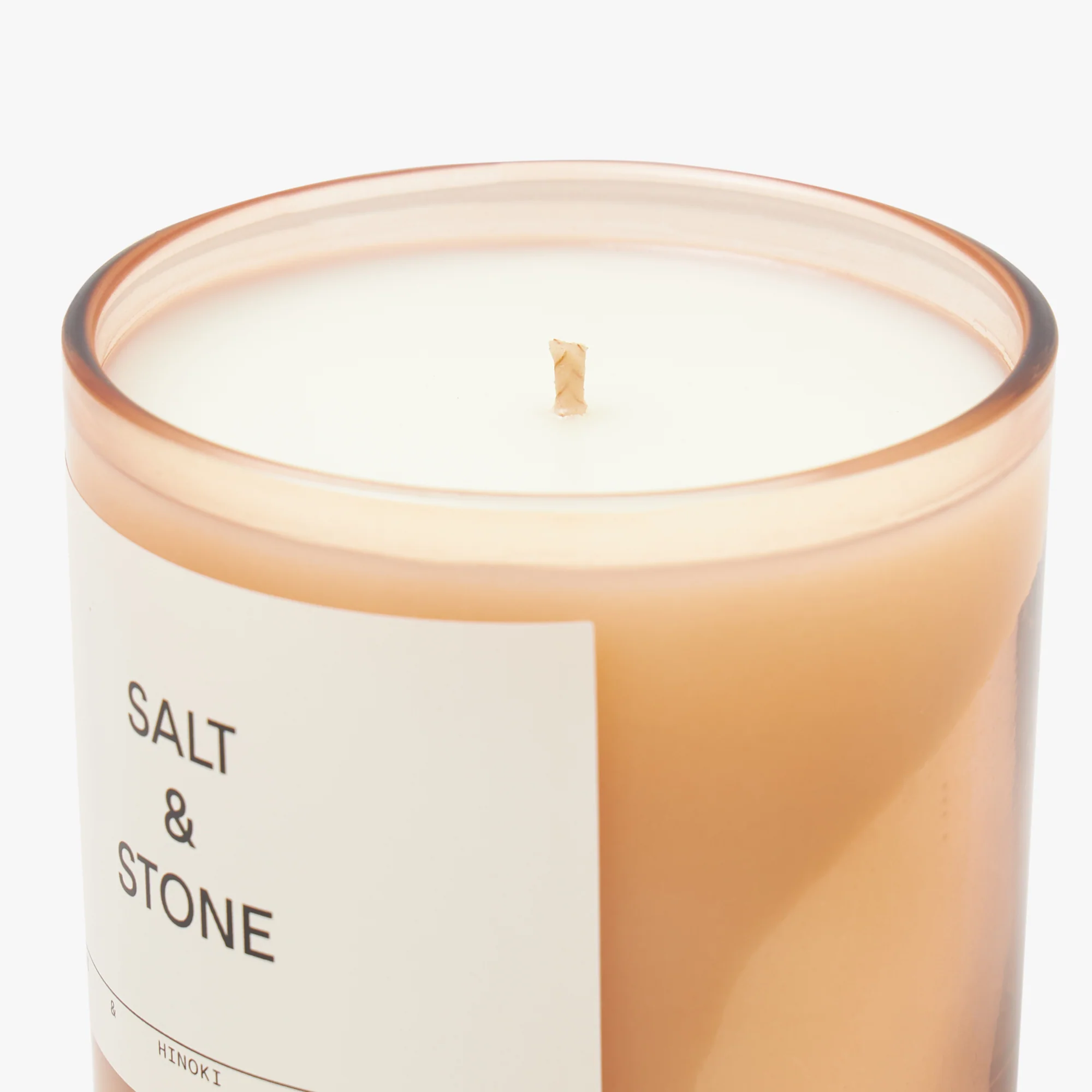 Salt & Stone Candle / Bergamot & Hinoki - Image 3