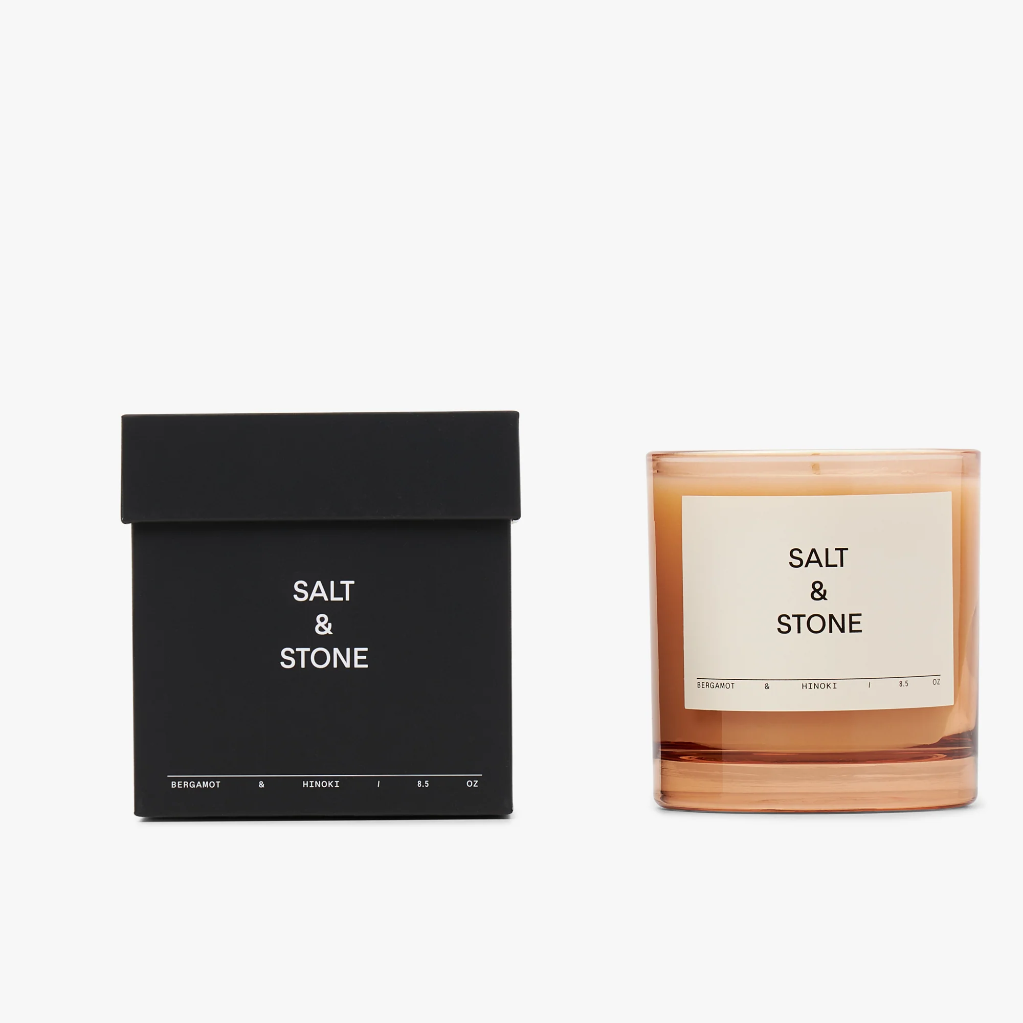Salt & Stone Candle / Bergamot & Hinoki - Image 4