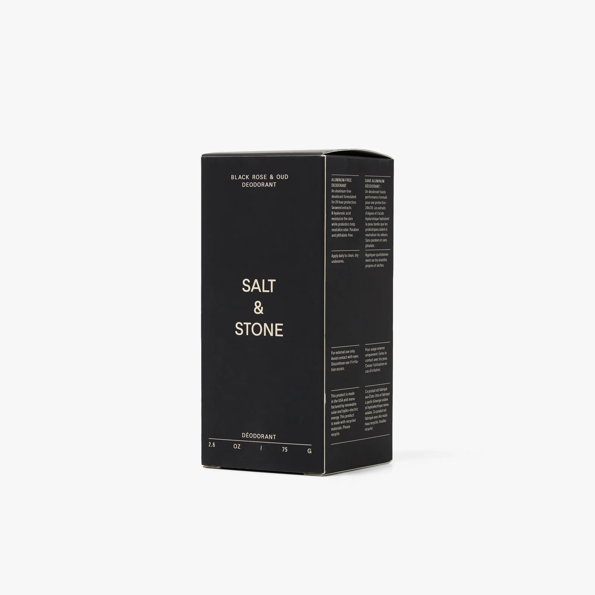 SALT & STONE Deodorant / Black Rose & Oud - Image 3