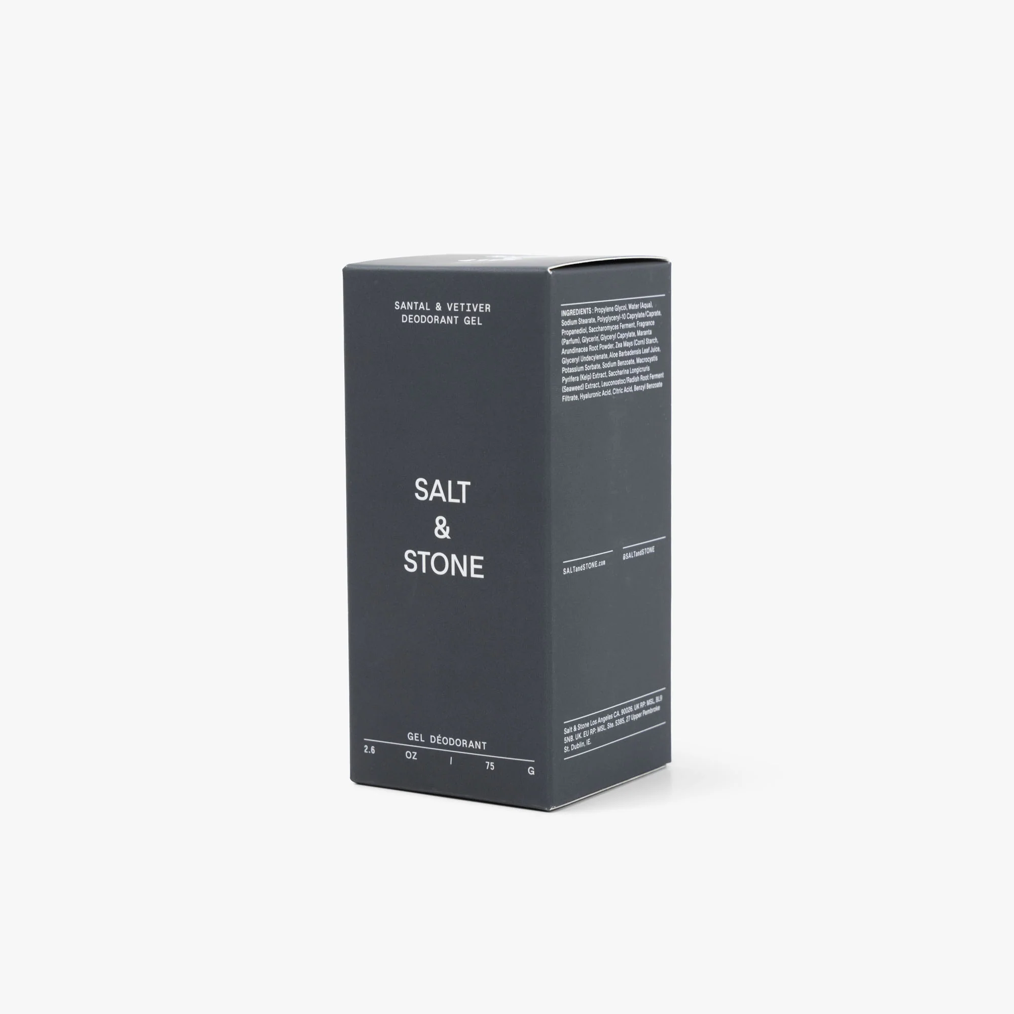 Salt & Stone Deodorant Gel / Santal & Vetiver - Image 4