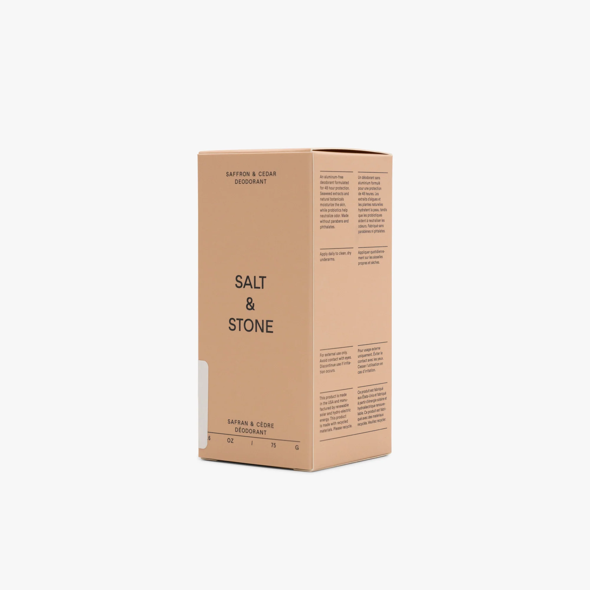 Salt & Stone Deodorant / Saffron & Cedar - Image 6