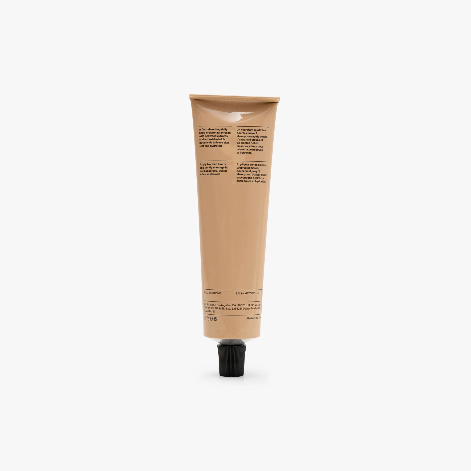 Salt & Stone Hand Cream / Saffron & Cedar - Image 2