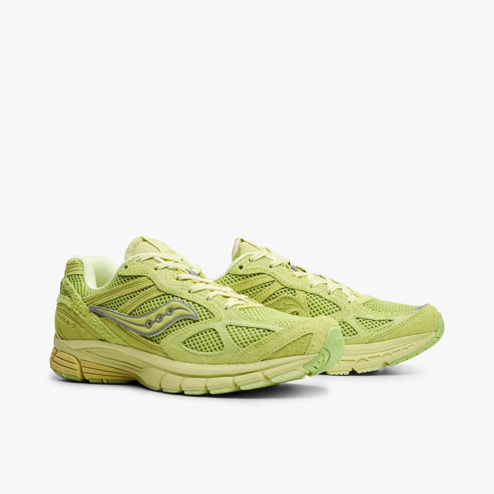 Saucony x 3sixteen Guide v7.3 Lime / Raffia - Image 2