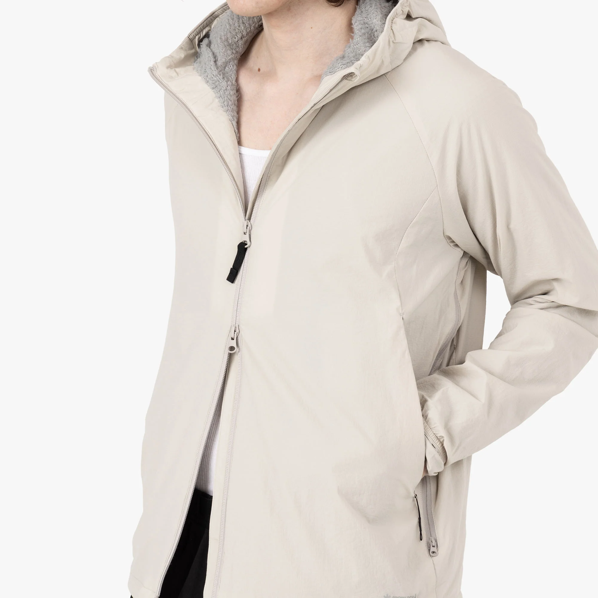 Snow Peak Breathable Insulated Jacket / Ivory - Image 4