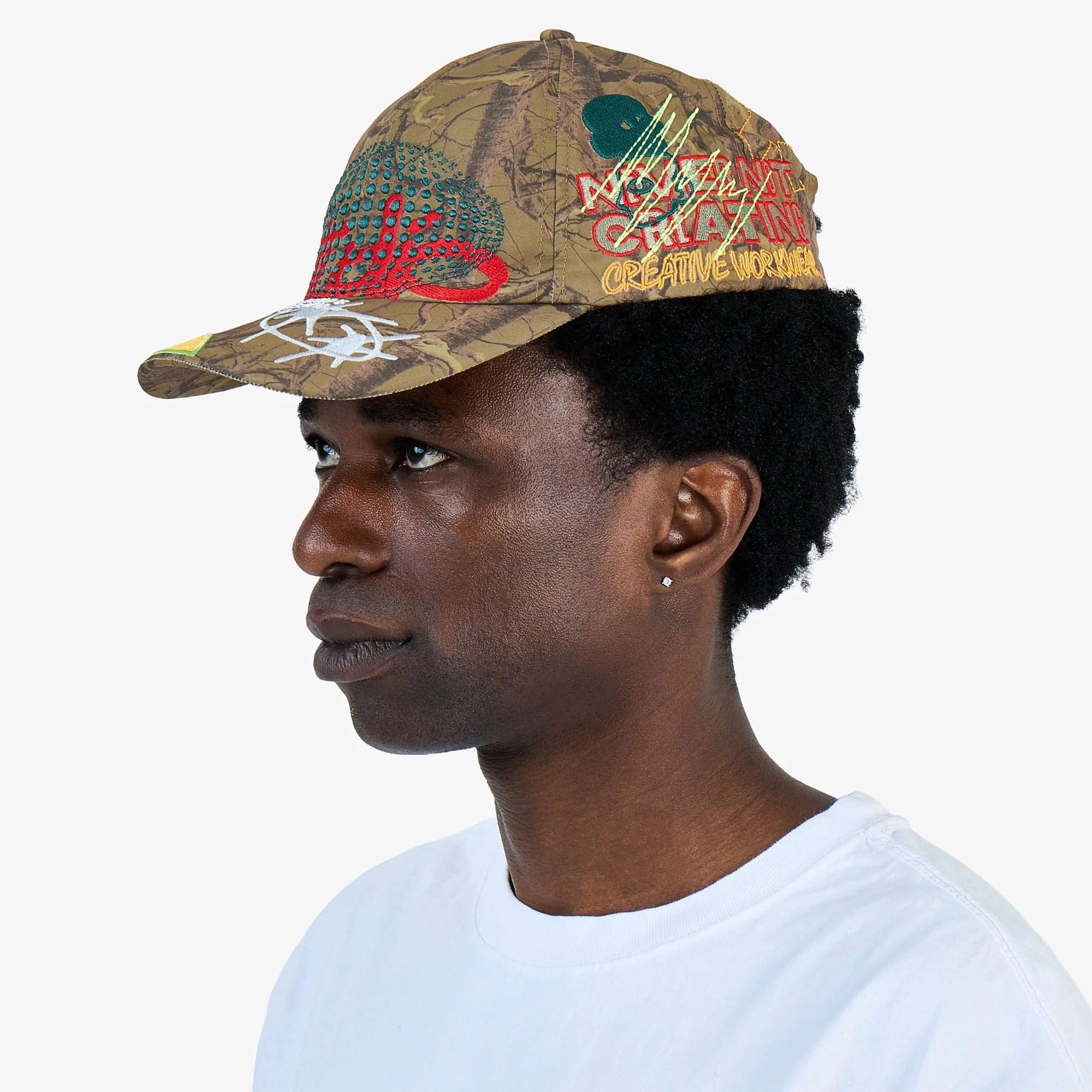 Supervsn Studio Collage Hat Tree Camo / Gold - Image 2