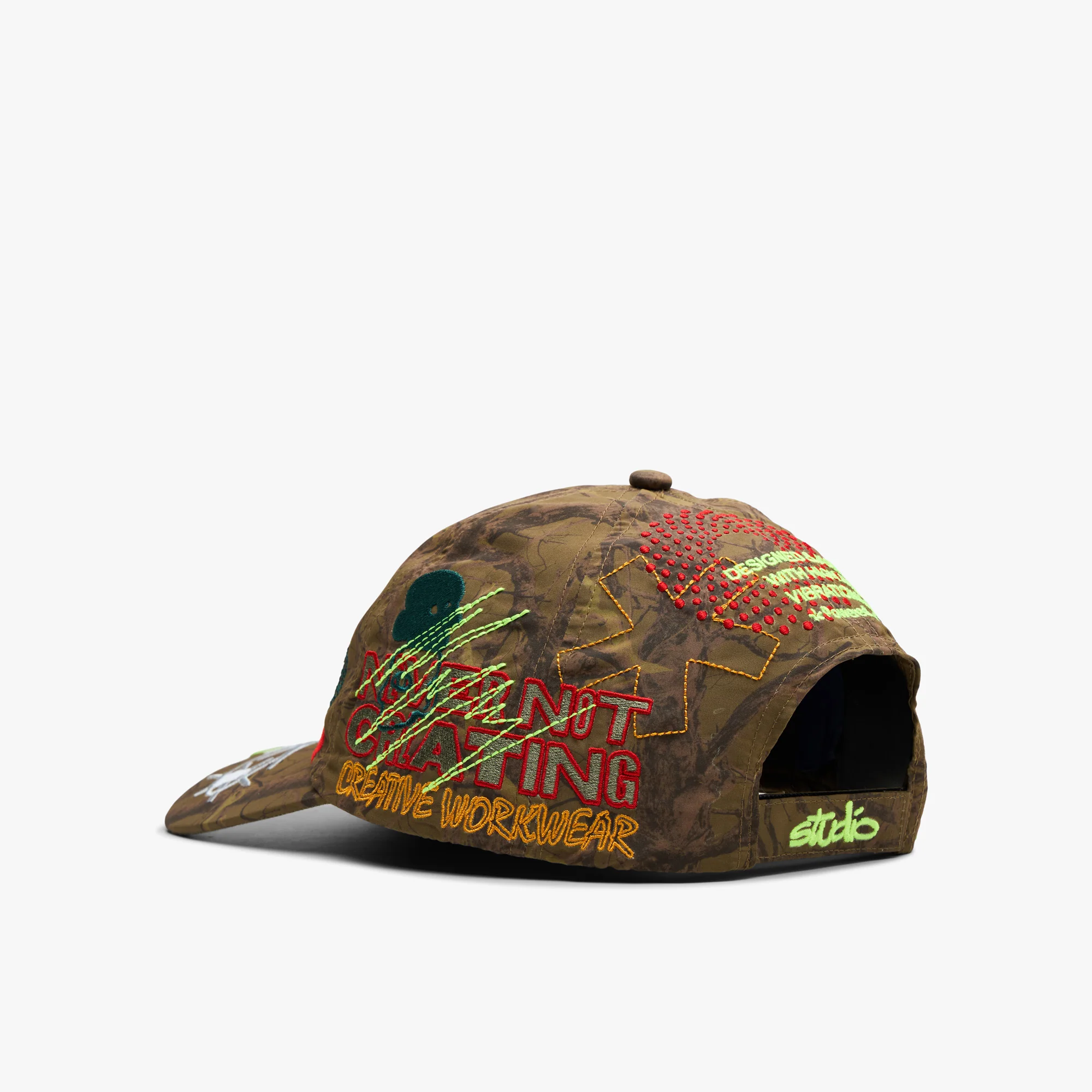 Supervsn Studio Collage Hat Tree Camo / Gold - Image 6