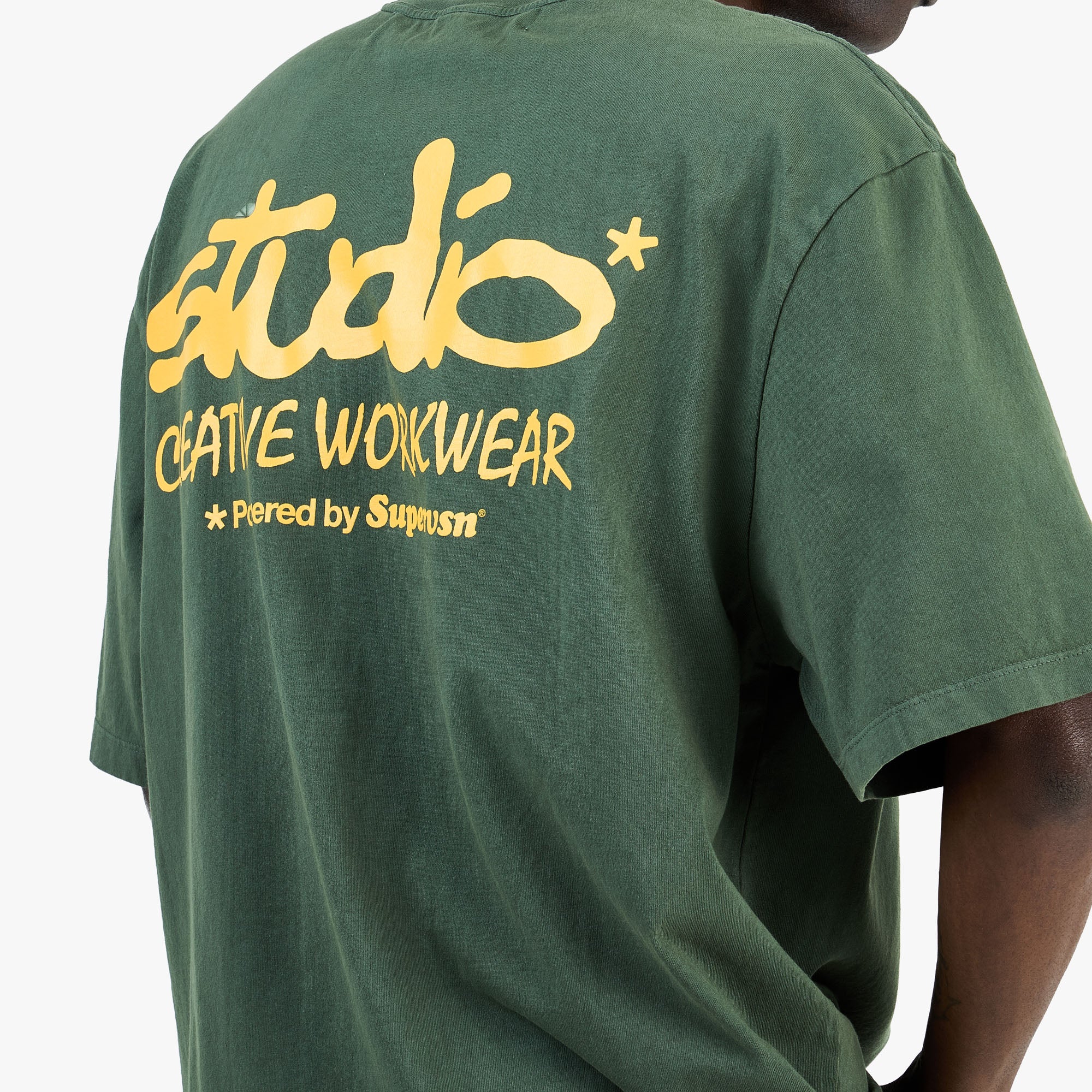 Supervsn Studio CWW T-Shirt / Moss - Image 5