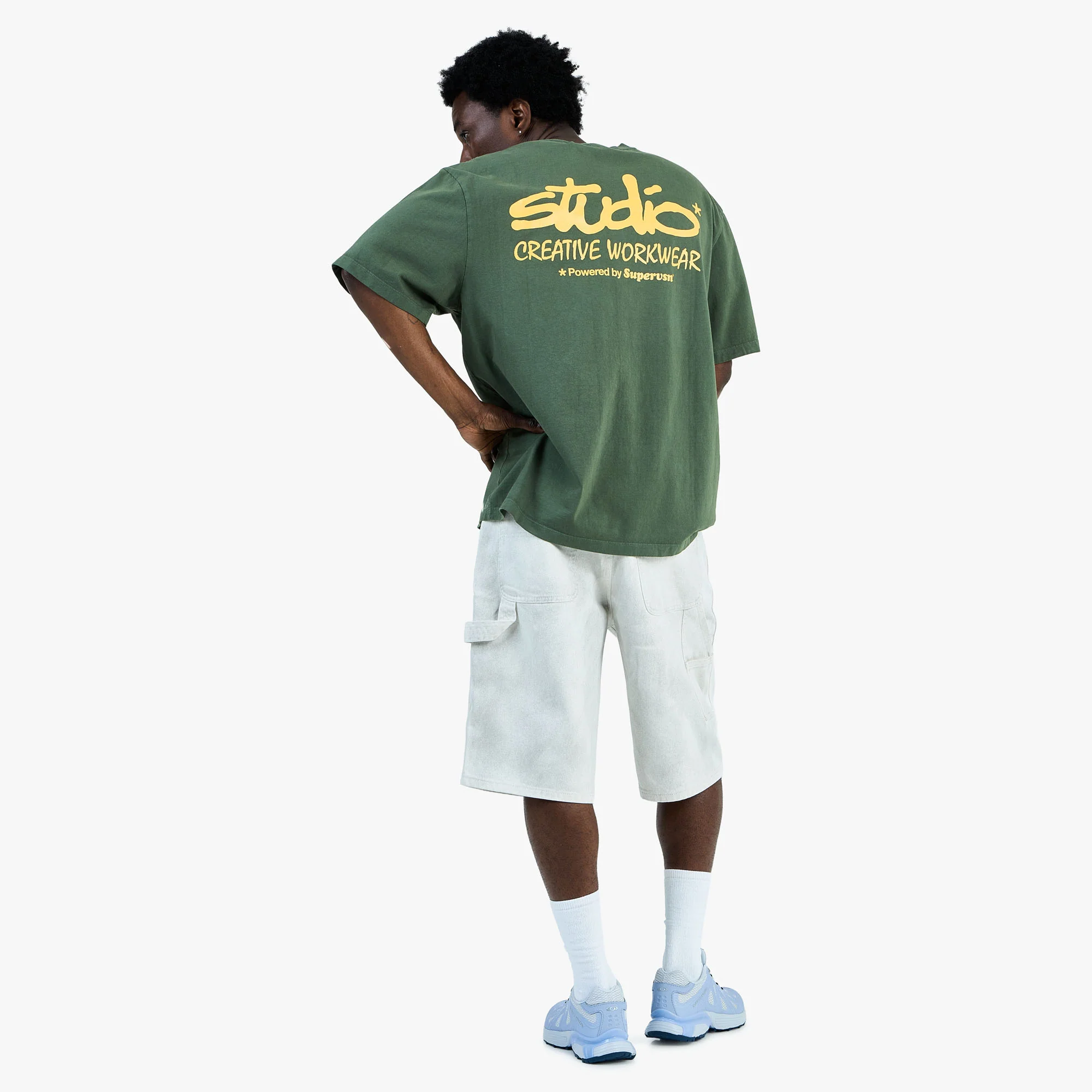 Supervsn Studio CWW T-Shirt / Moss - Image 6