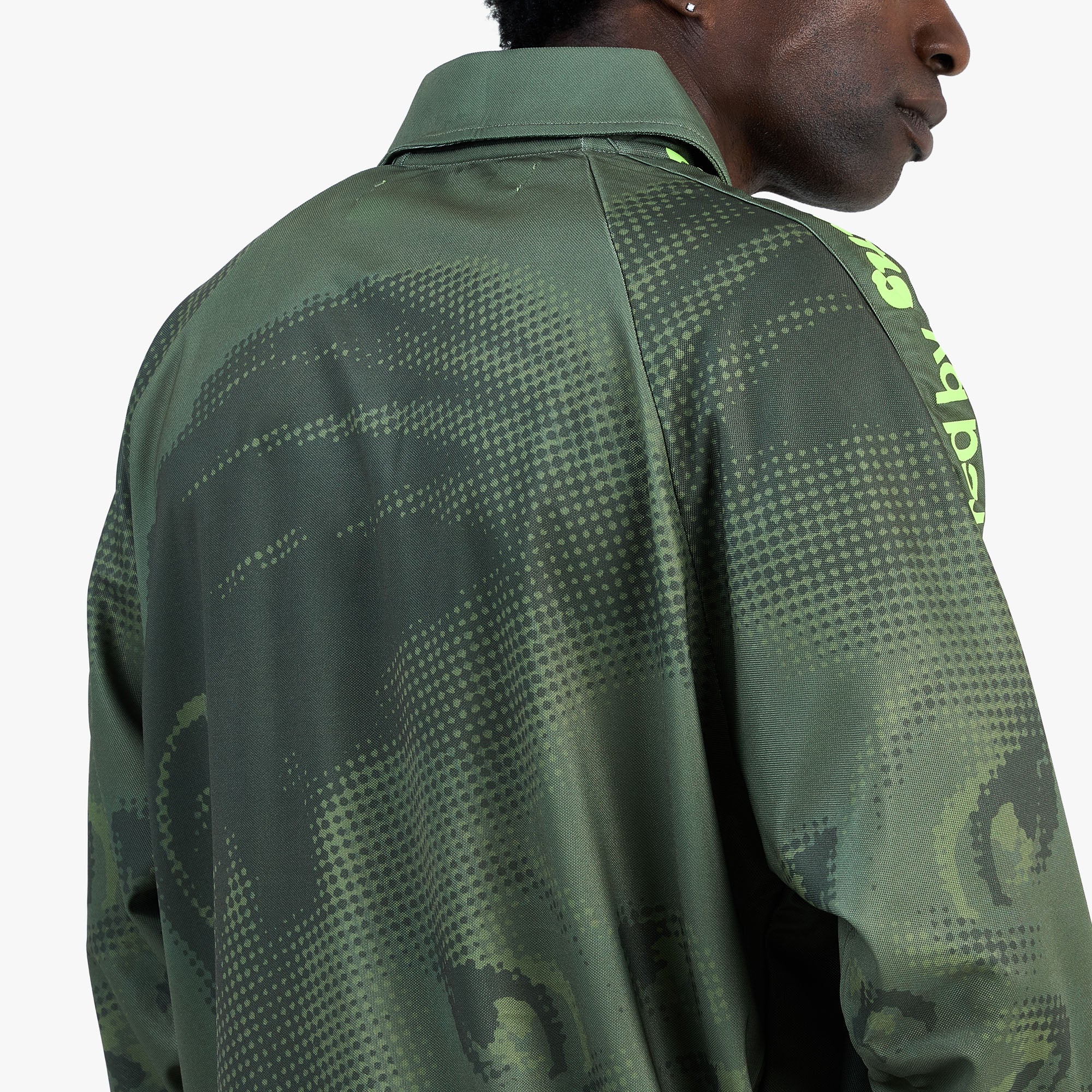 Supervsn Studio Longsleeve Soccer Jersey / Forest Green - Image 5