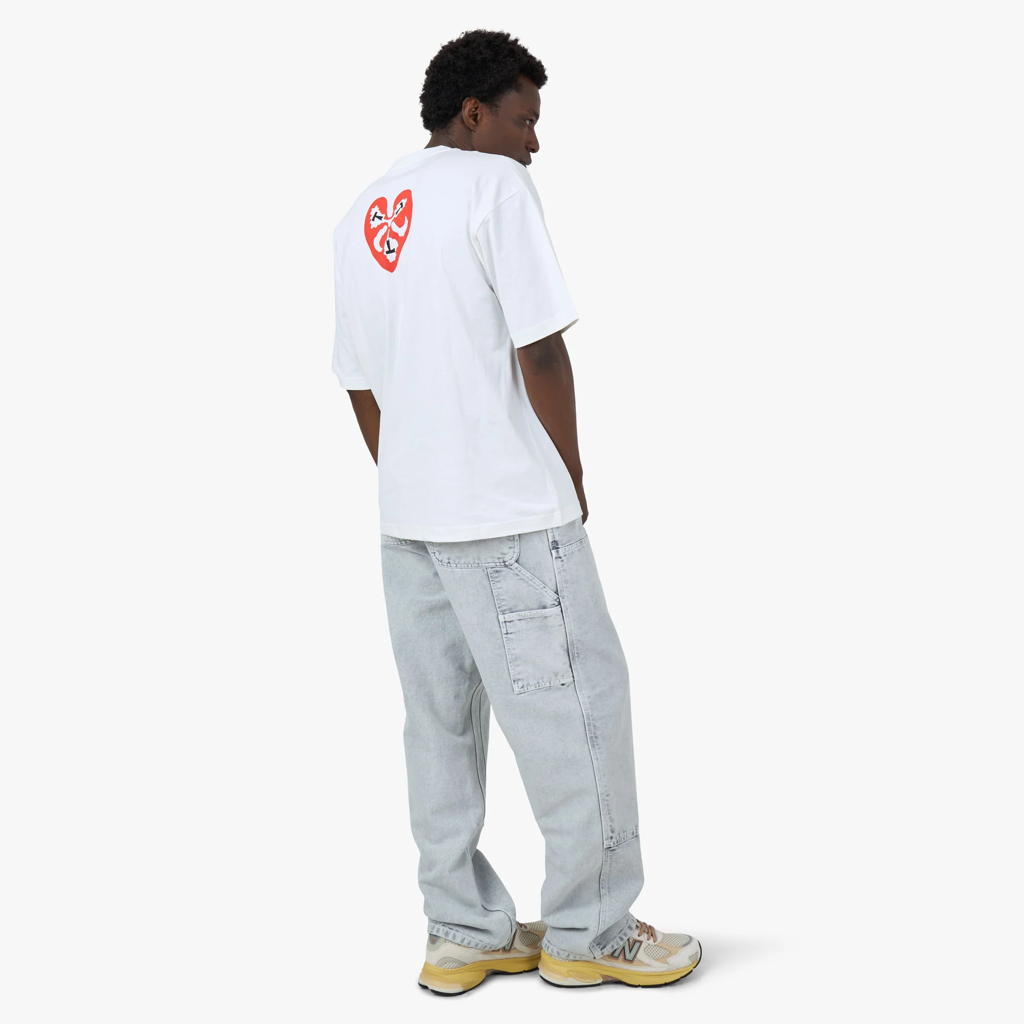 The Trilogy Tapes TTT Heart T-Shirt / White - Image 7