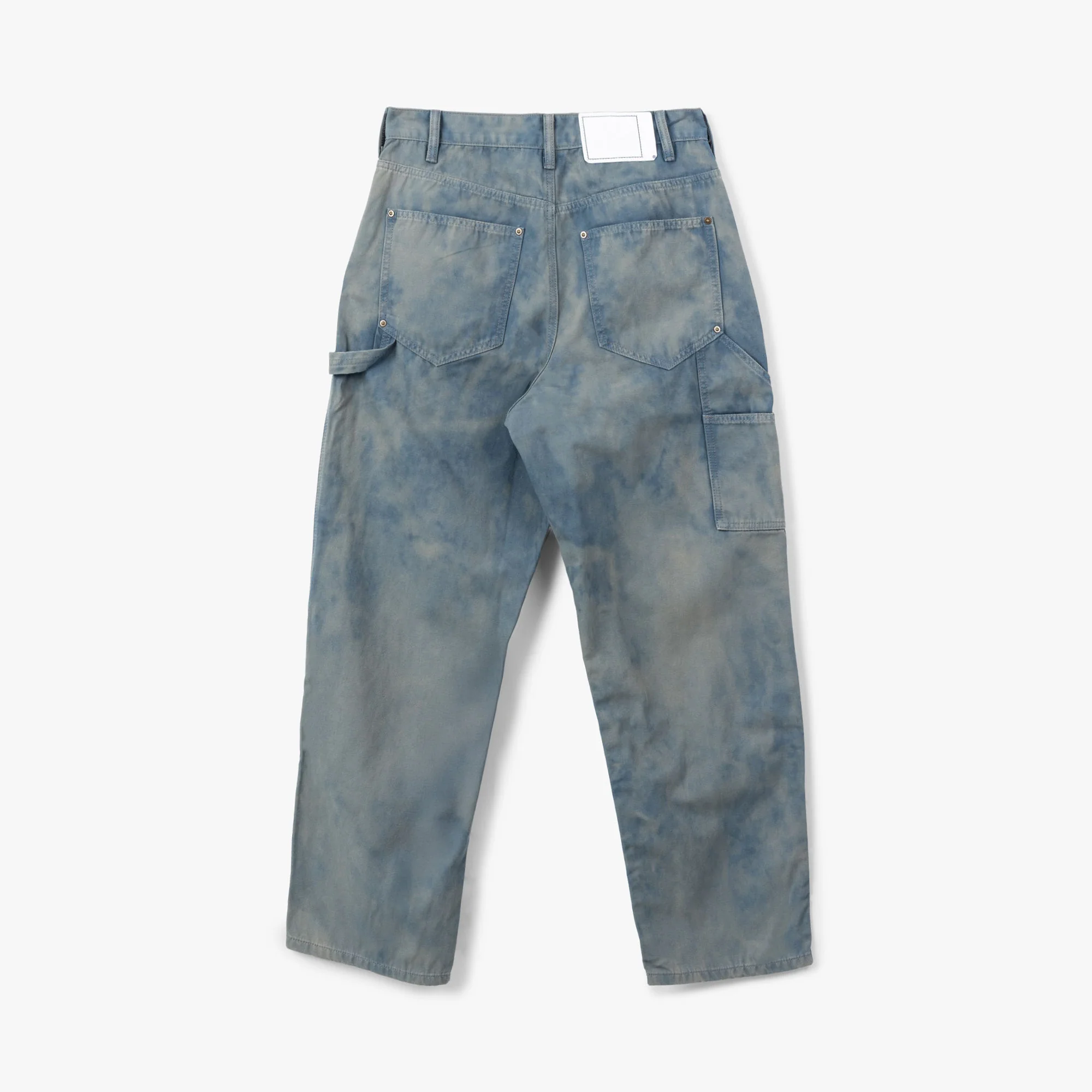 thisisneverthat Bleached Double Knee Pant / Blue - Image 7
