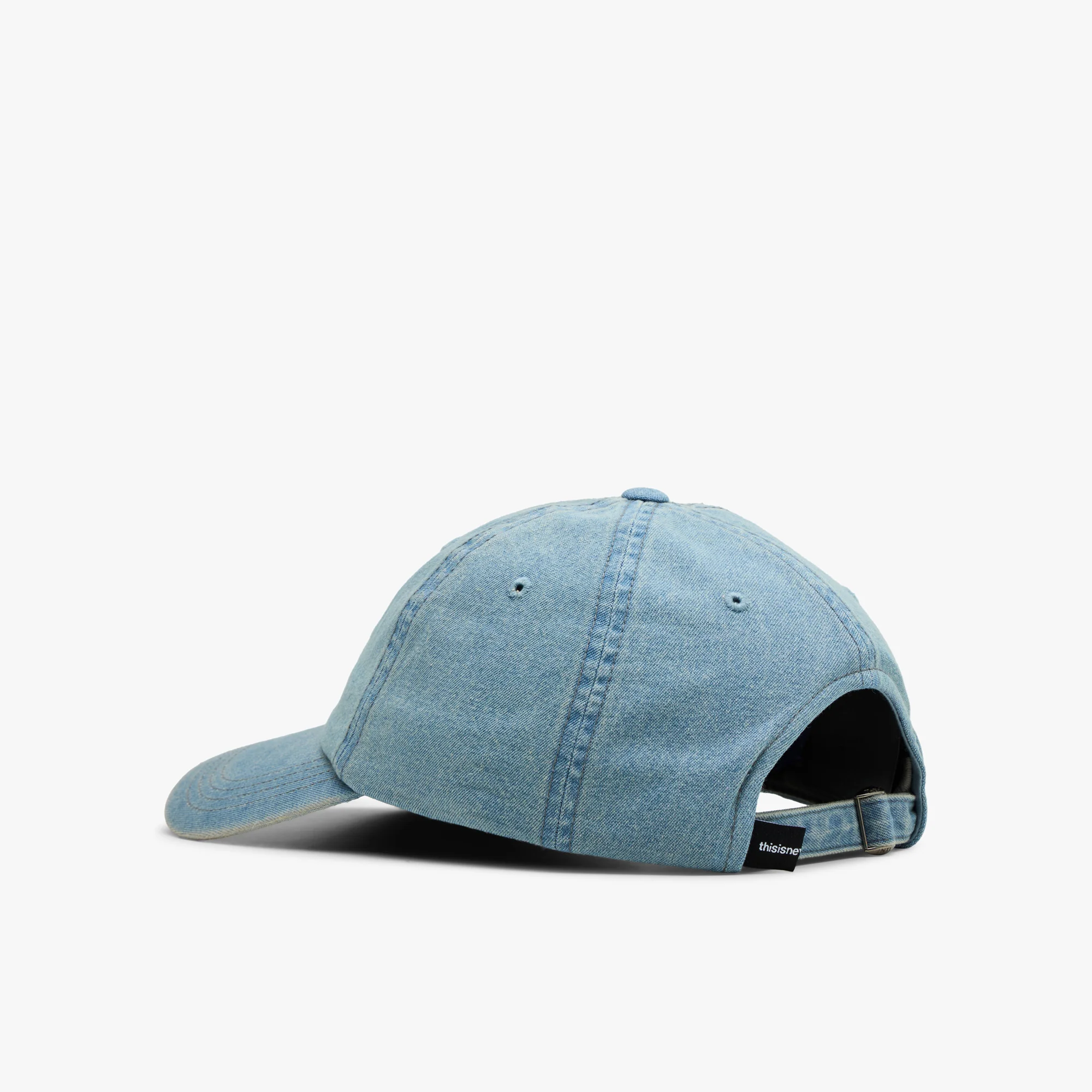 thisisneverthat Denim T-Logo Cap /  Washed Blue - Image 6