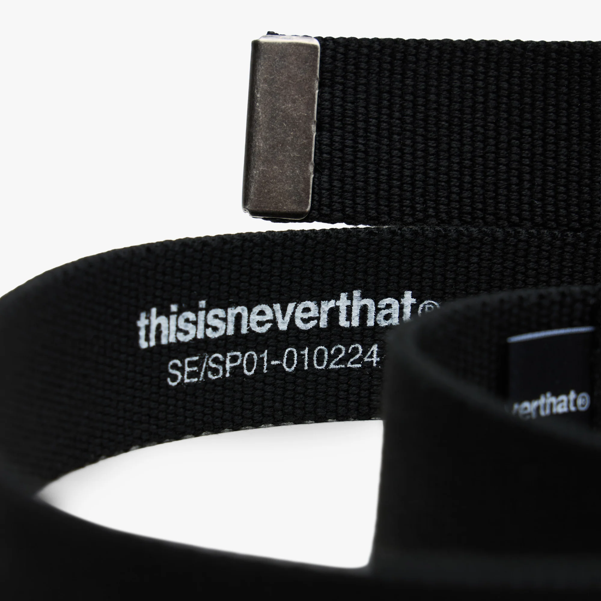 thisisneverthat Military Belt / Black - Image 4