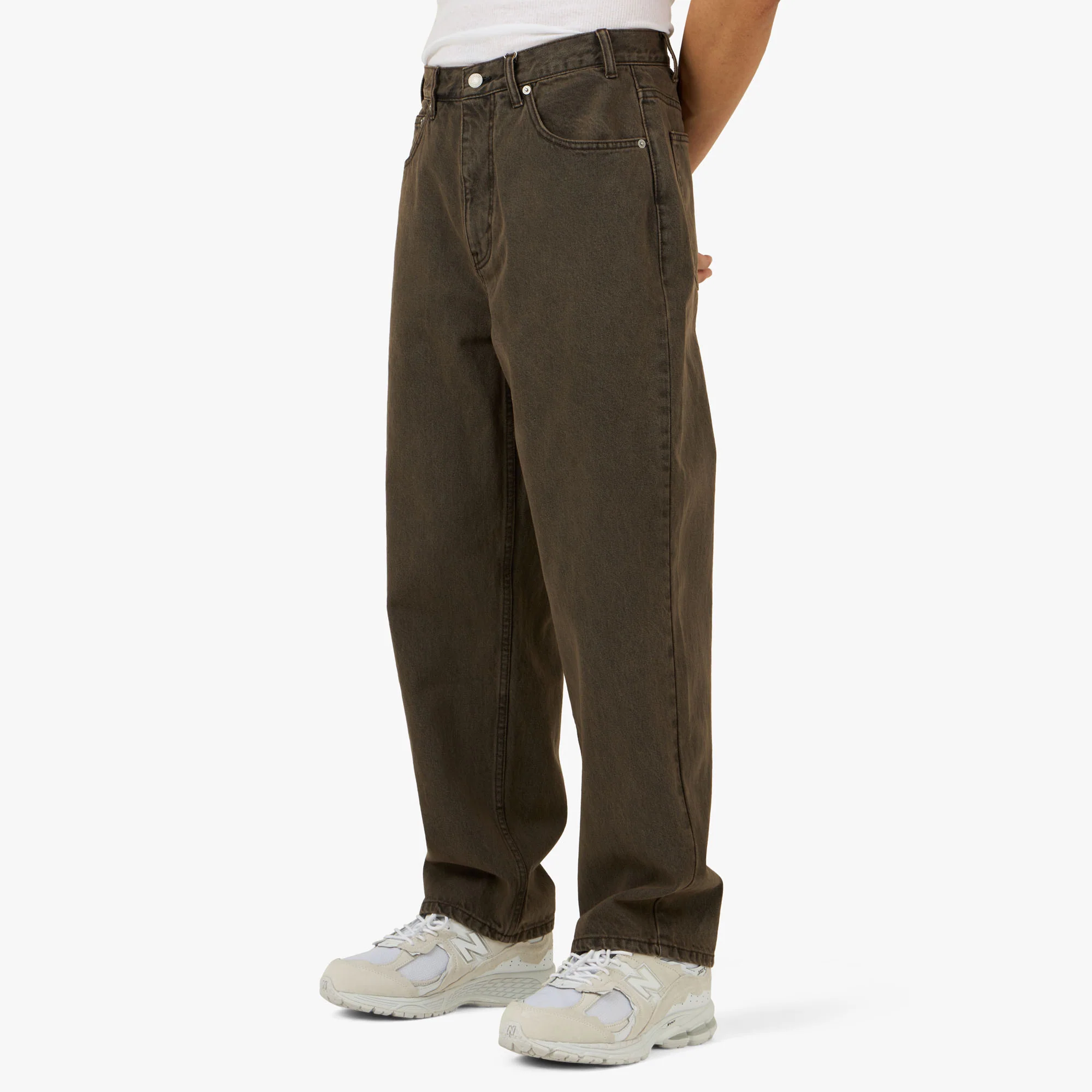 thisisneverthat Relaxed Jeans Brown - Image 2