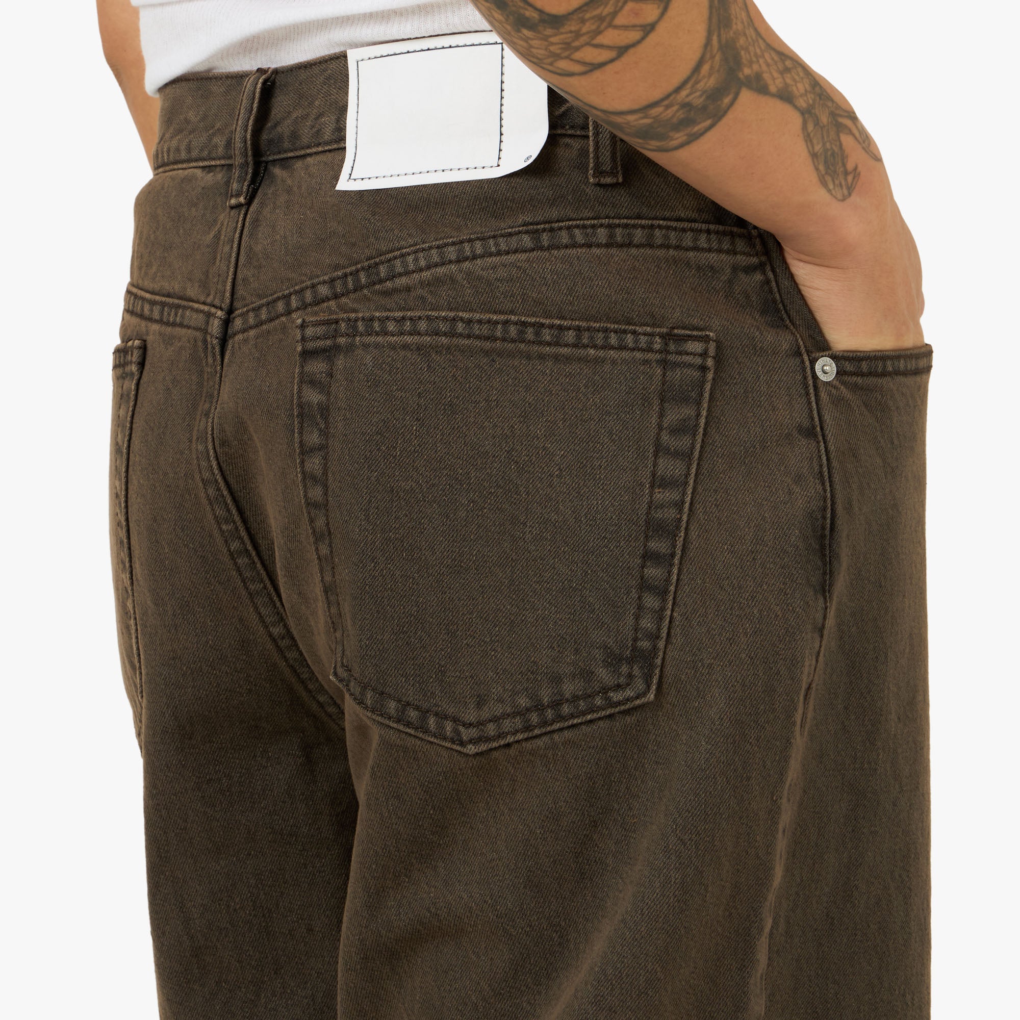 thisisneverthat Relaxed Jeans Brown - Image 5