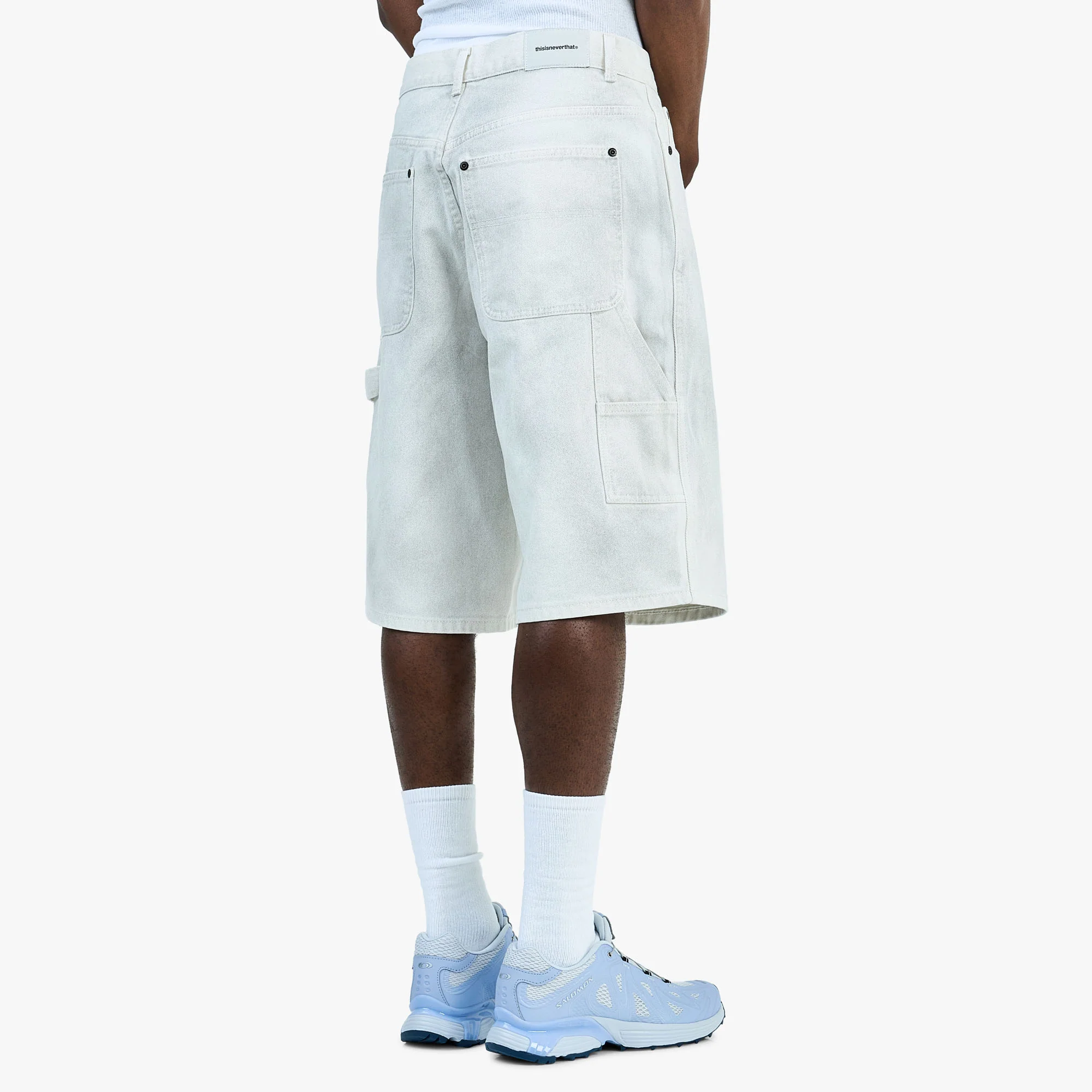 thisisneverthat Relaxed Painter Short / White - Image 3