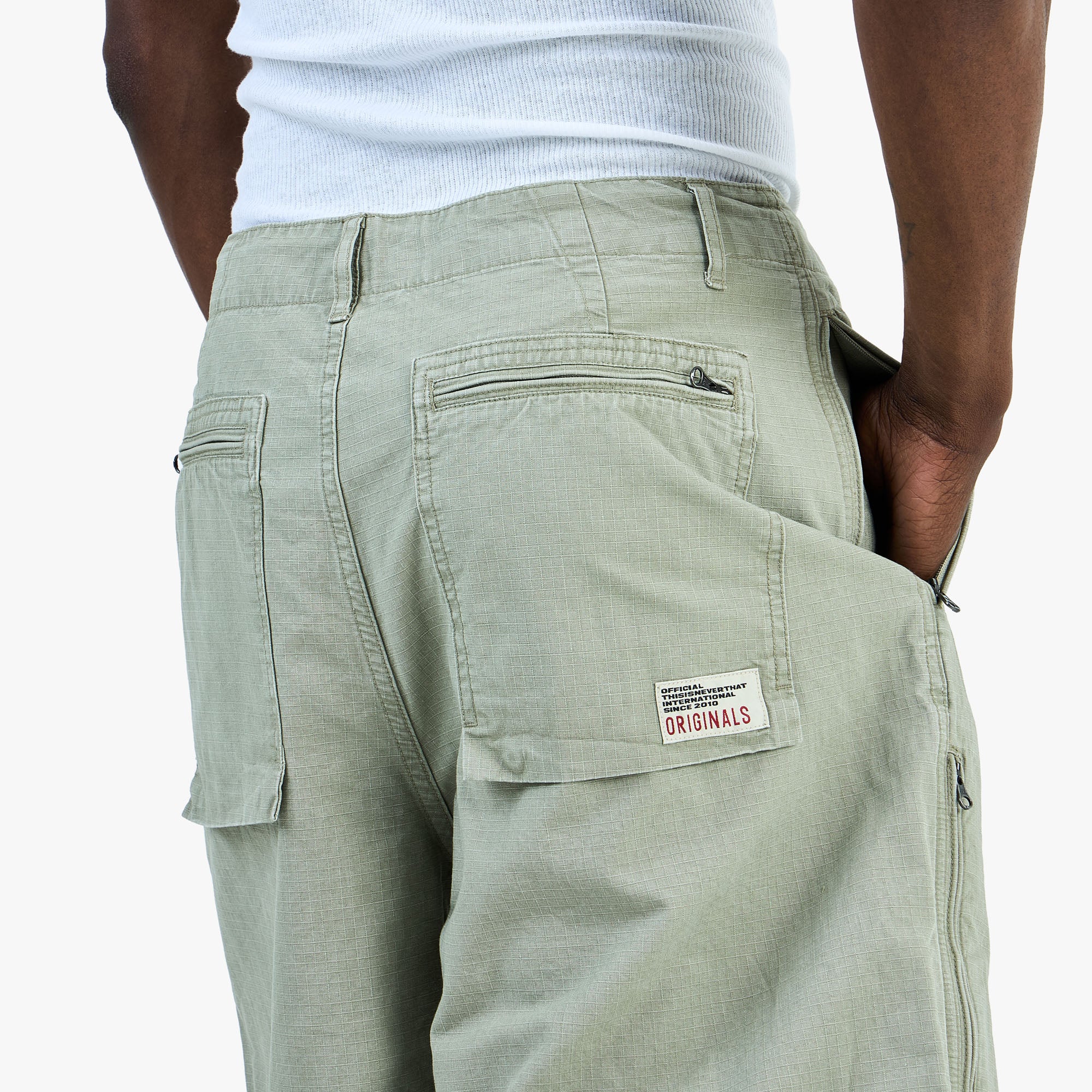 thisisneverthat Ripstop Surplus Short / Khaki - Image 5