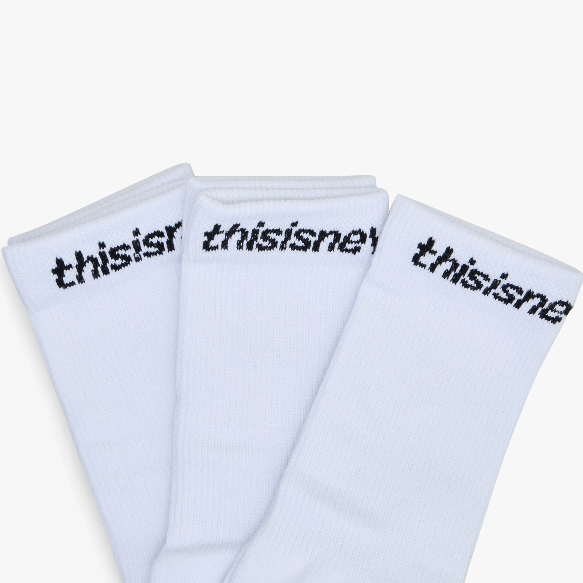 thisisneverthat SP-Logo Socks 3Pack / White - Image 3