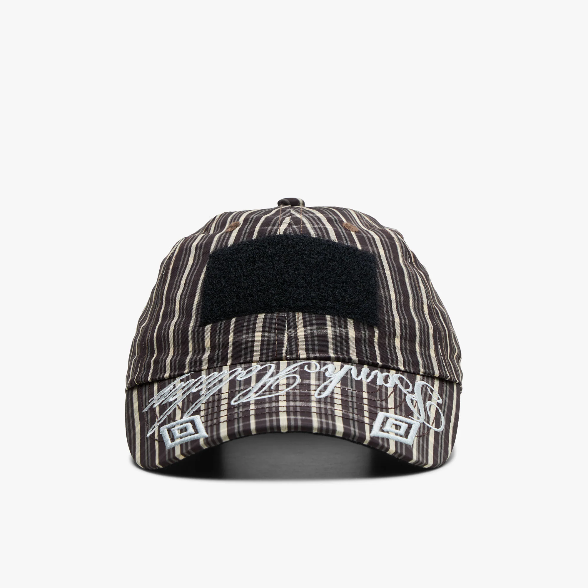 Umbro Check Hazard Cap Beige / Dark Brown - Image 5