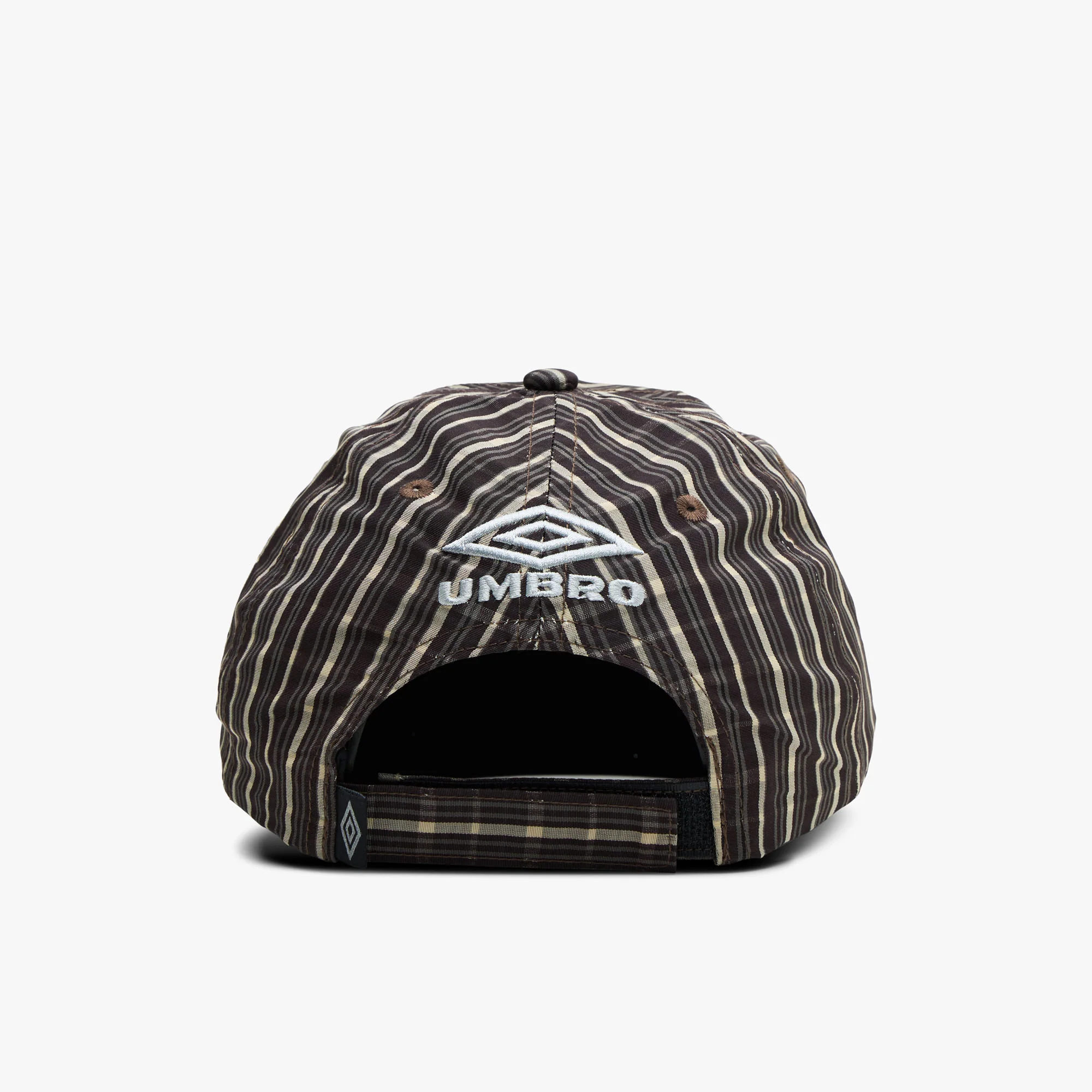 Umbro Check Hazard Cap Beige / Dark Brown - Image 7