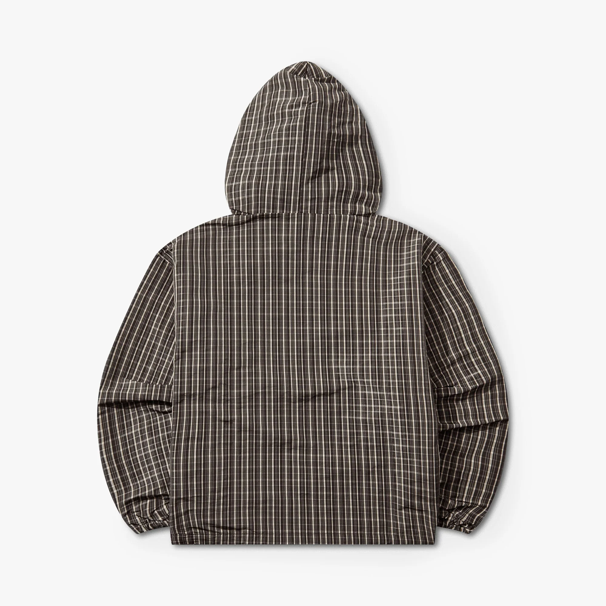 Umbro Checked Masked Anorak Beige / Dark Brown - Image 11