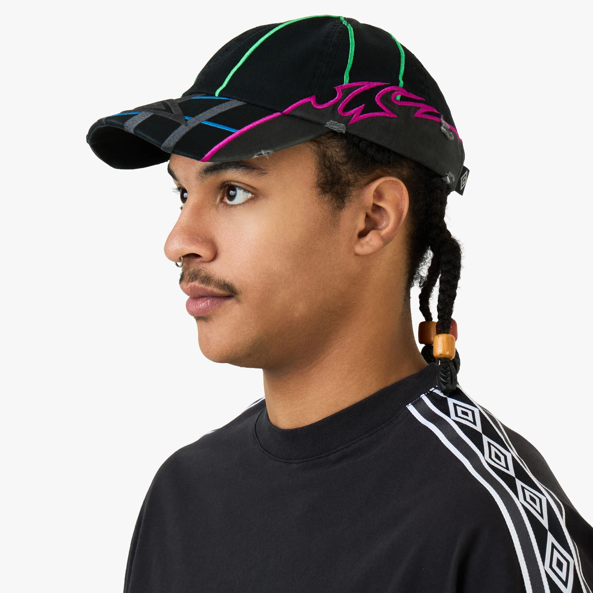 Umbro Goalkeeper Cap Black / Anthracite - Image 2