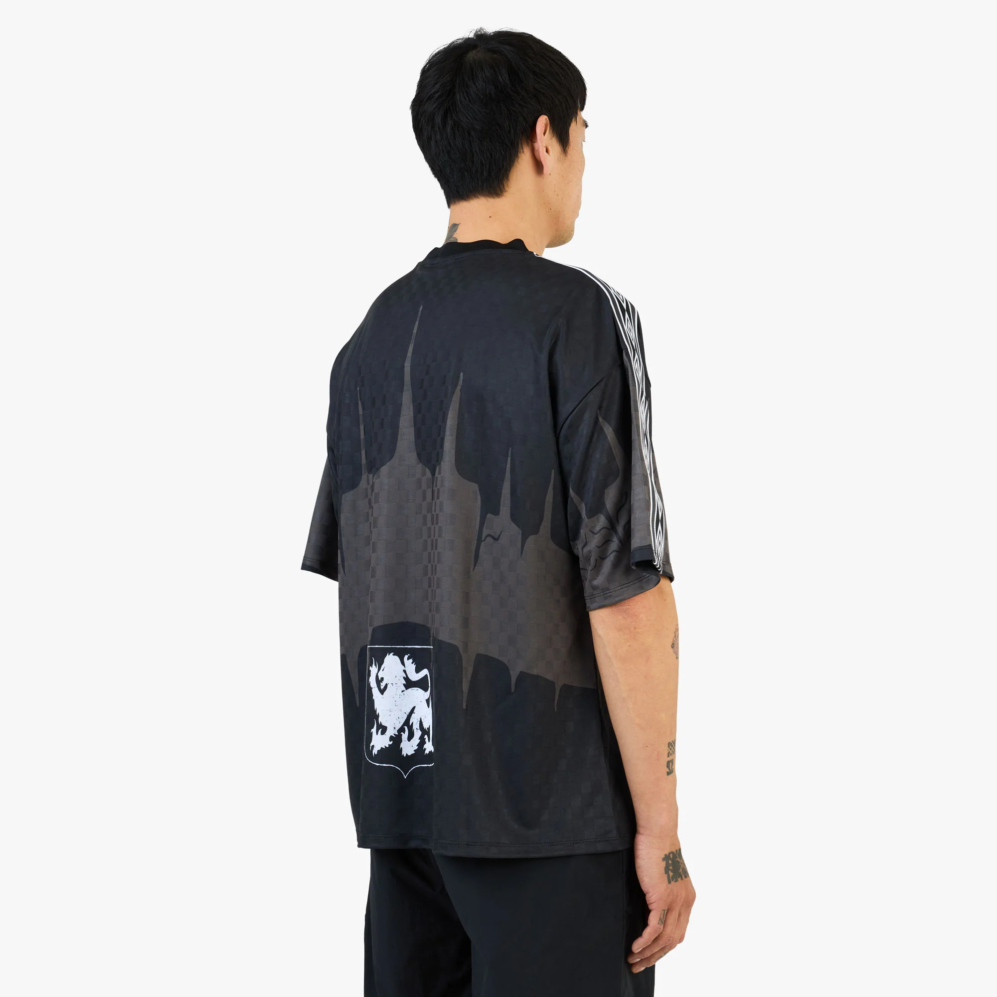 Umbro History Tape Kit T-Shirt Black / Red - Anthracite - Image 3