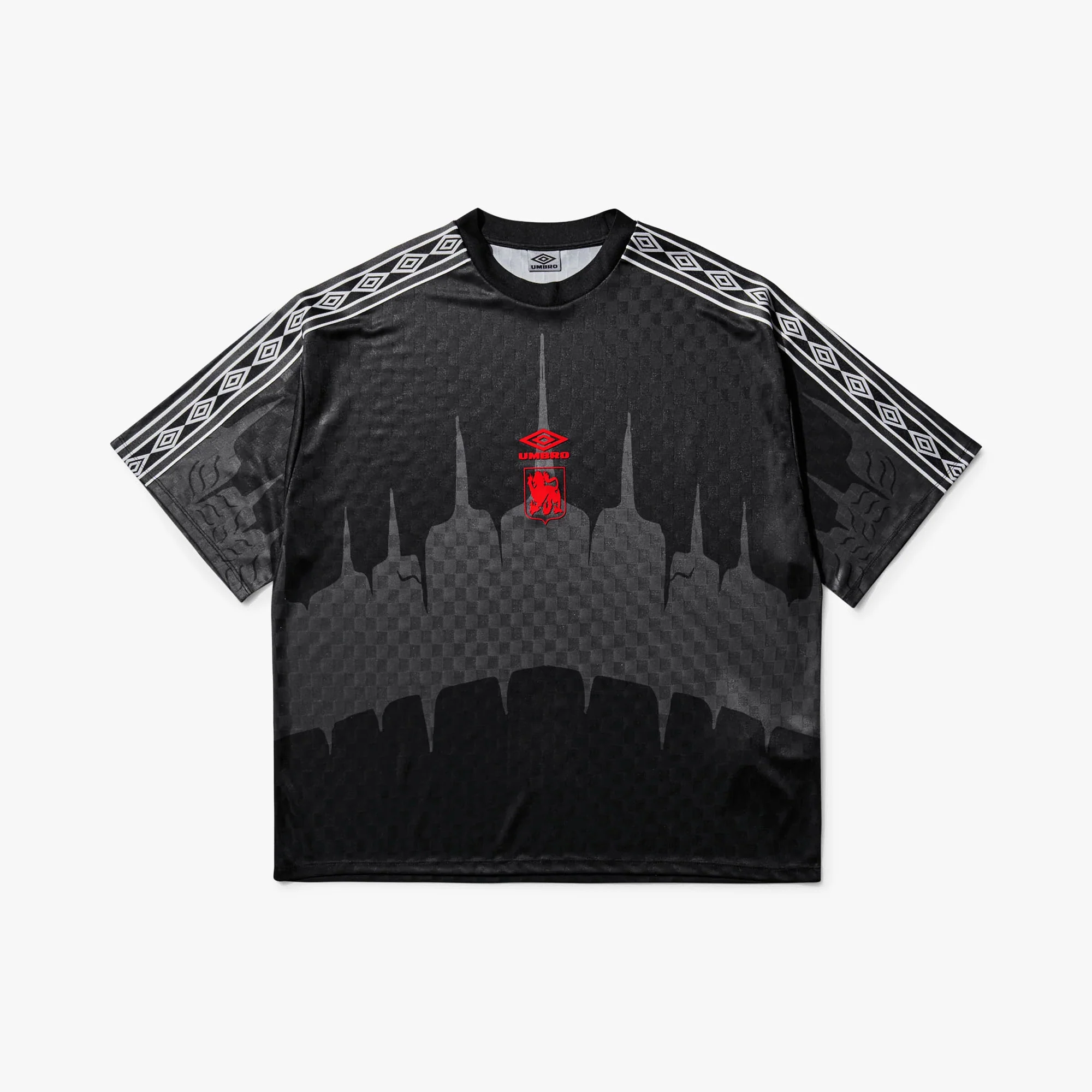 Umbro History Tape Kit T-Shirt Black / Red - Anthracite - Image 8