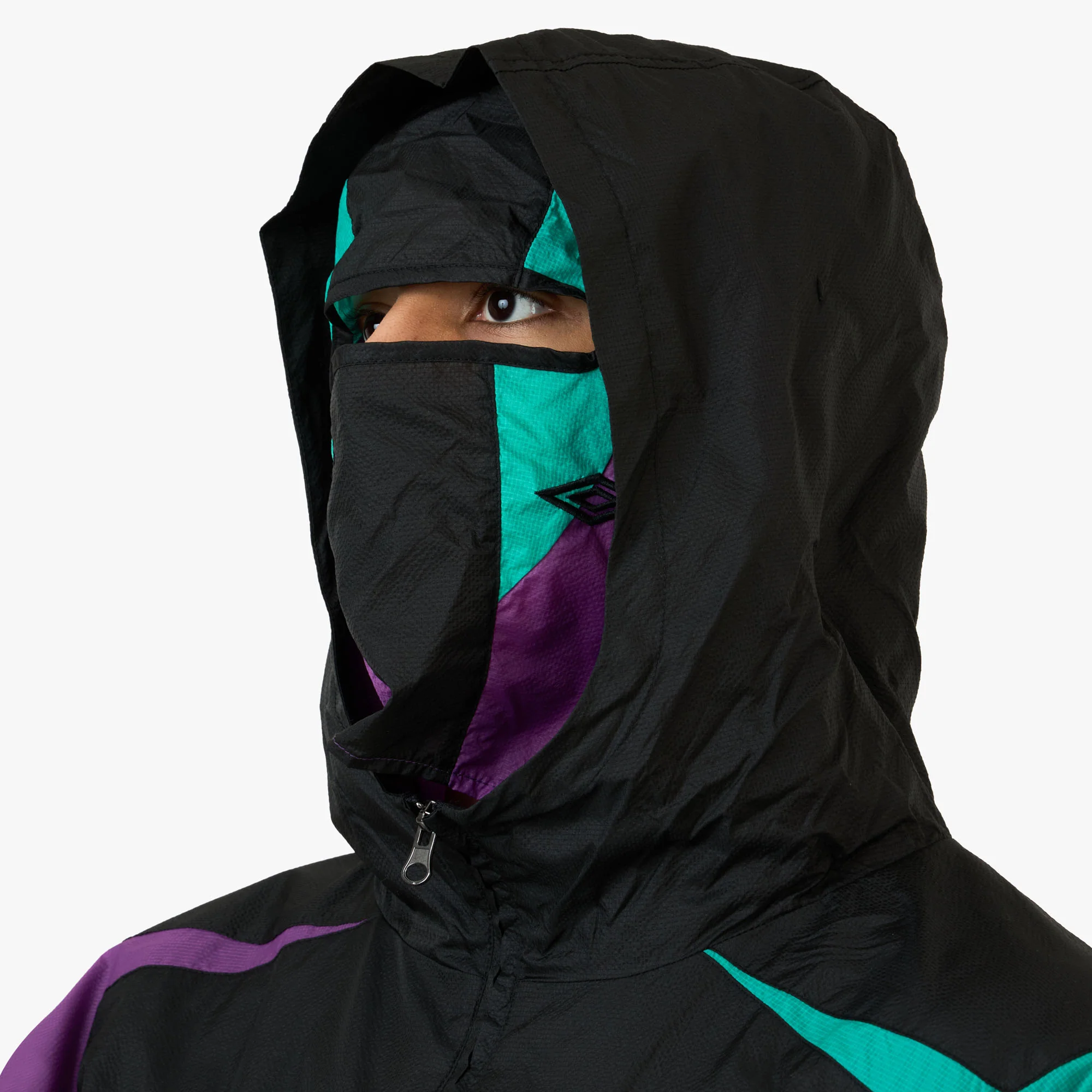 Umbro Jester Masked Track Jacket / Black - Image 6