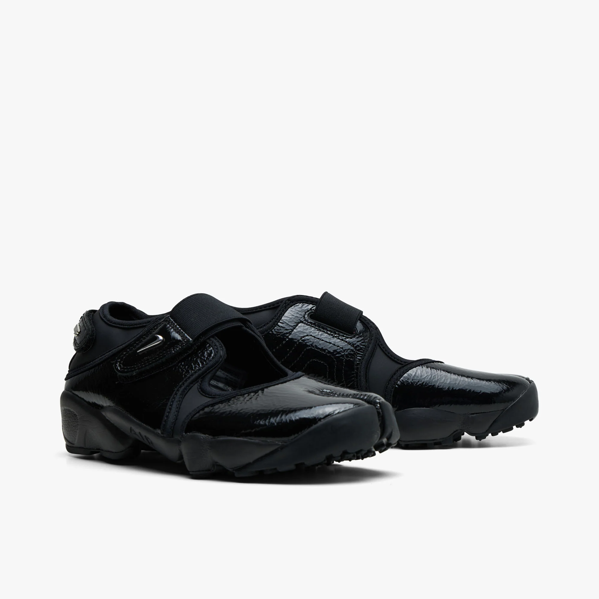Nike Women's Air Rift Black / Metallic Silver - Image 3