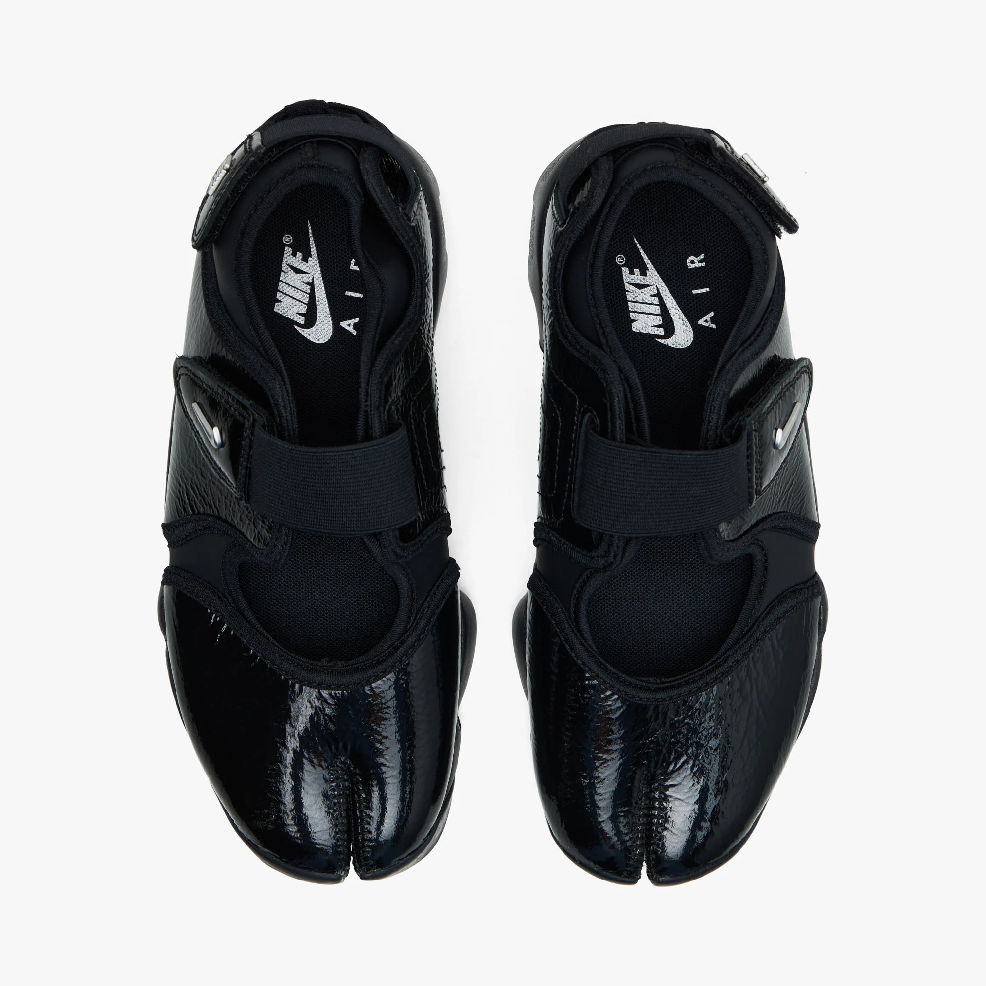Nike Women's Air Rift Black / Metallic Silver - Image 5