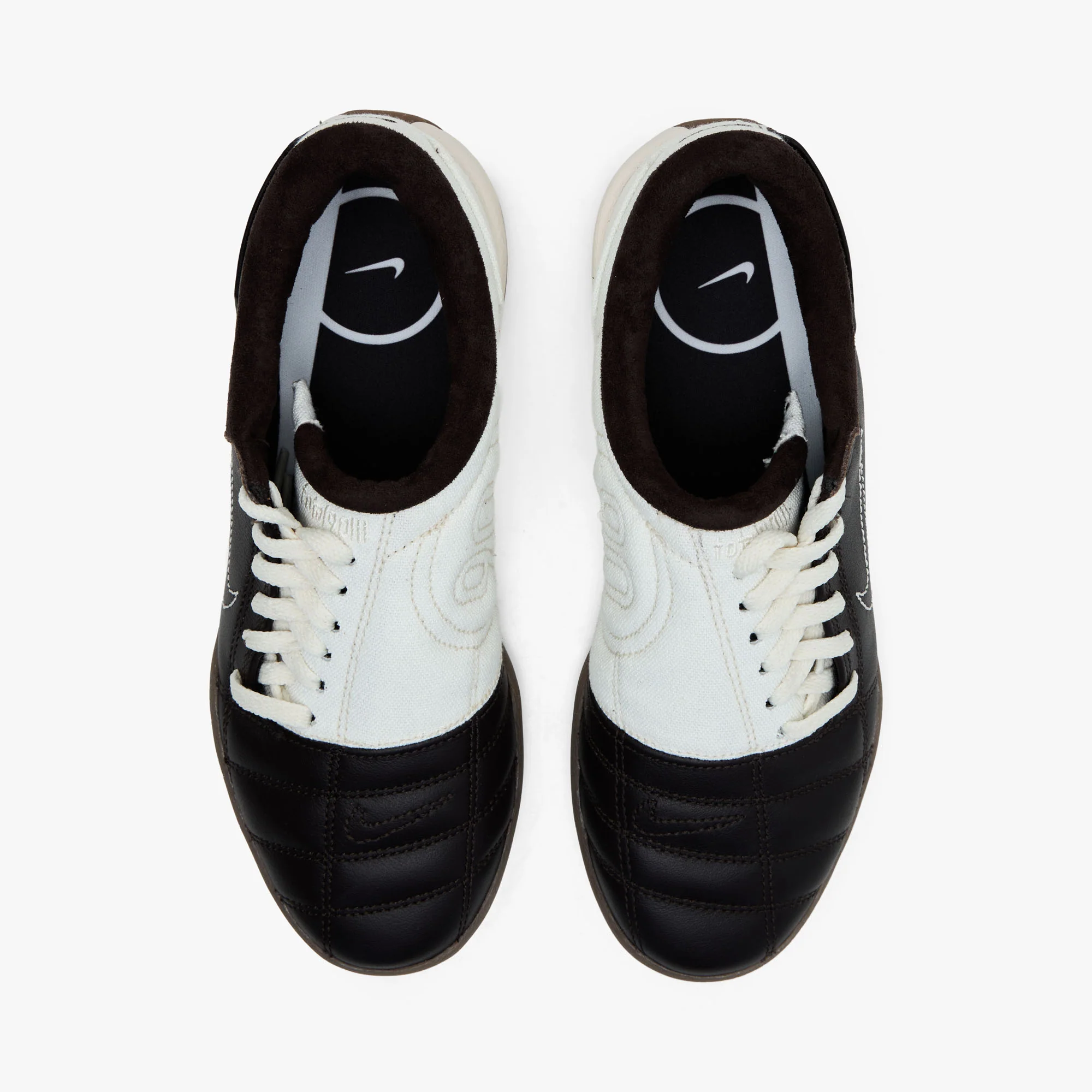 Women's Nike Total 90 Soft Pearl / Velvet Brown - Gum - Image 5